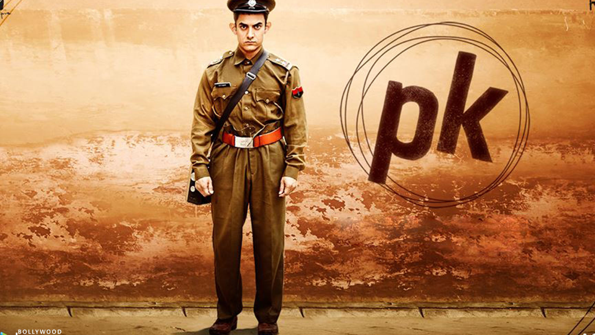 PK (Movie): Produced by Hirani and Vidhu Vinod Chopra under the banners Rajkumar Hirani Films and Vinod Chopra Films, respectively. 1920x1080 Full HD Background.