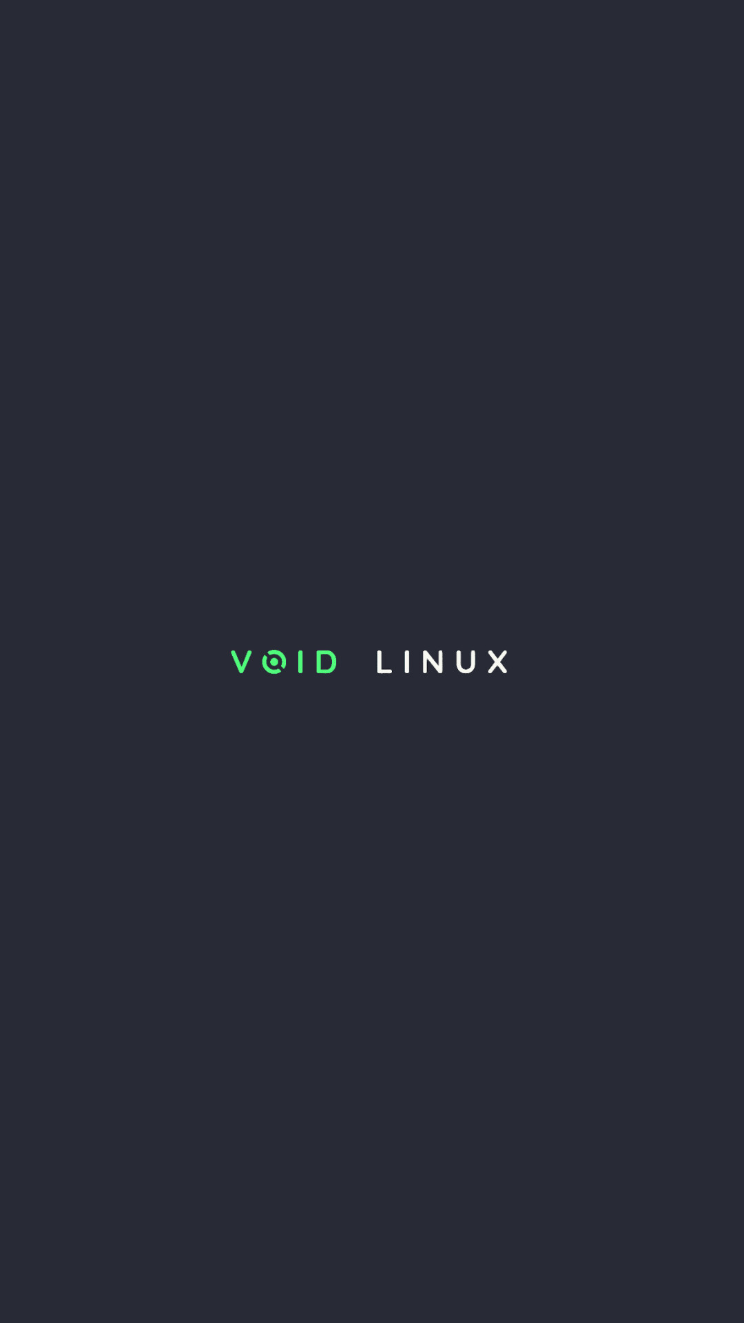 Geek: Void Linux, A person who is inordinately dedicated to and involved with technology. 1080x1920 Full HD Background.