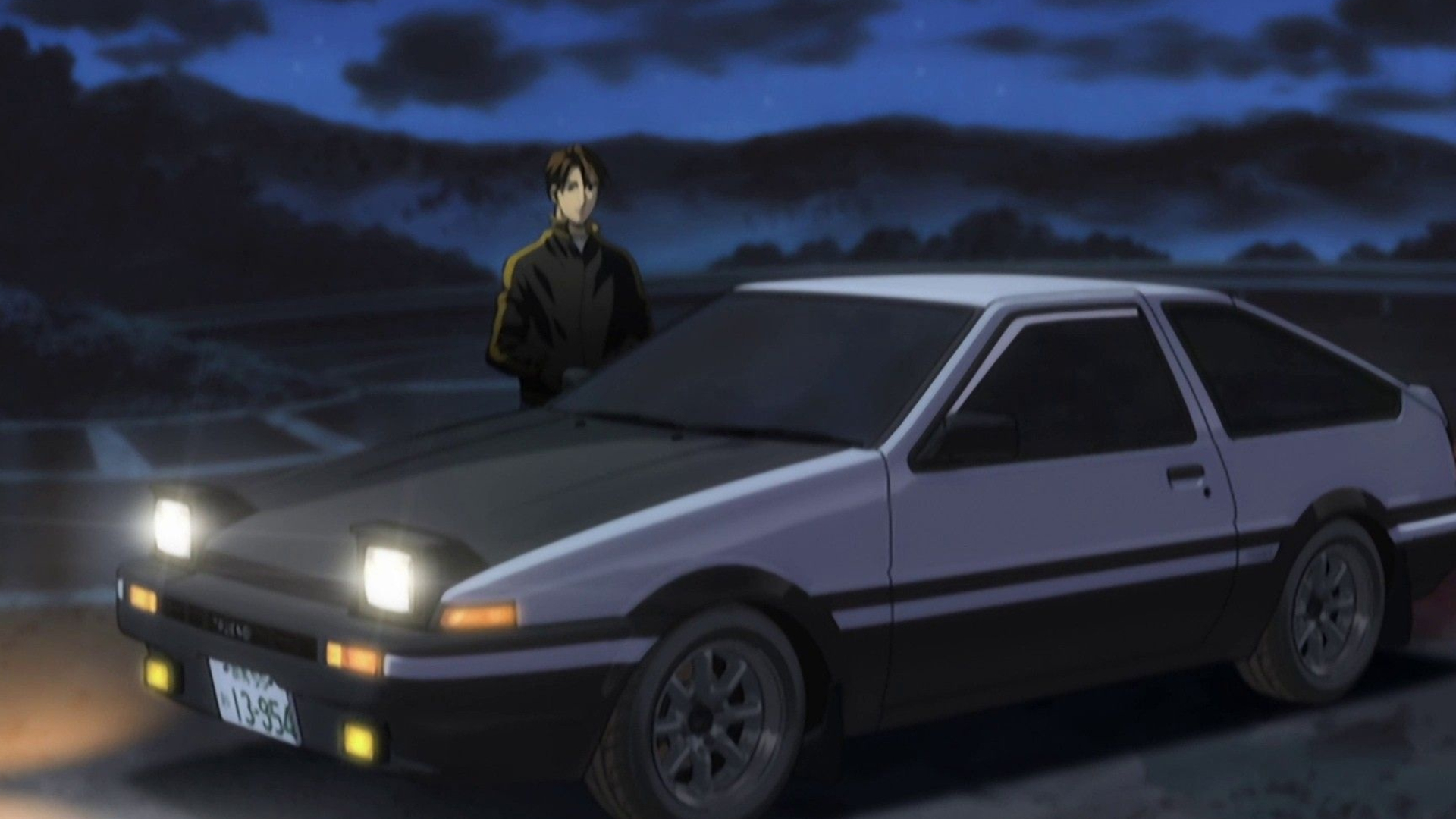 Initial D Anime, Initial D in 2022, Legendary cars, Classic Datsun 240z, 1920x1080 Full HD Desktop