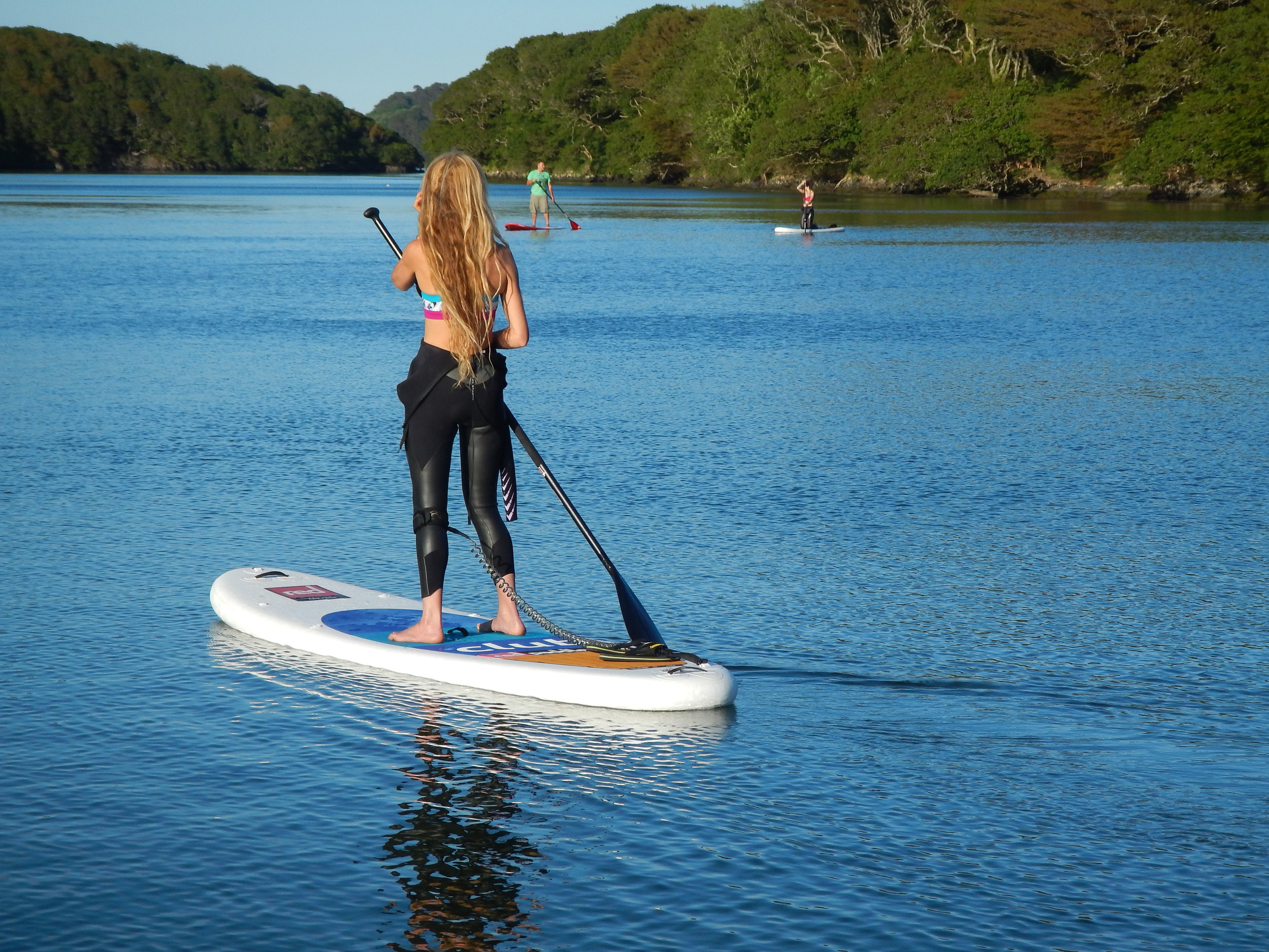 Ocean high paddleboarding, Water adventure, Stand up paddleboarding, Nature exploration, 2500x1880 HD Desktop