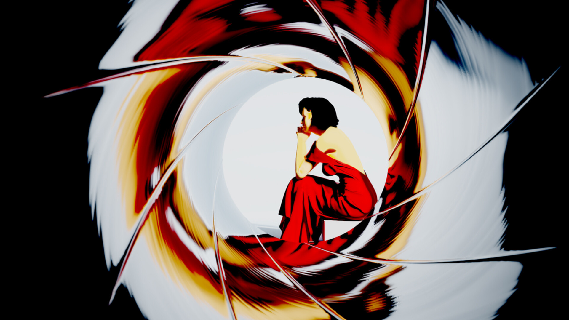 James Bond Girl, Artistic representation, Stunning illustrations, Captivating beauty, 1920x1080 Full HD Desktop