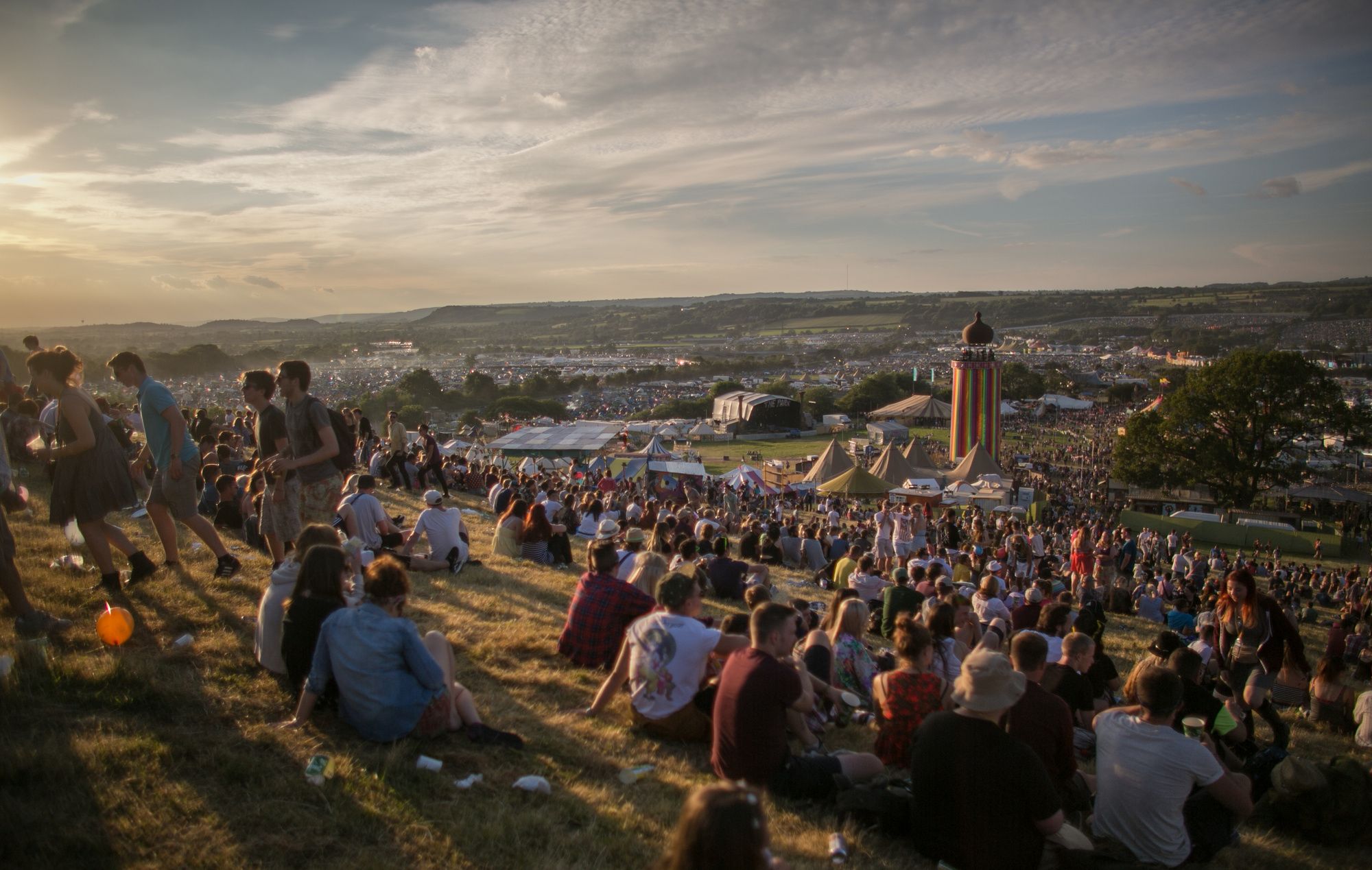 Glastonbury Festival 2022, Temporary campsite, Worthy farm, Approved, 2000x1270 HD Desktop