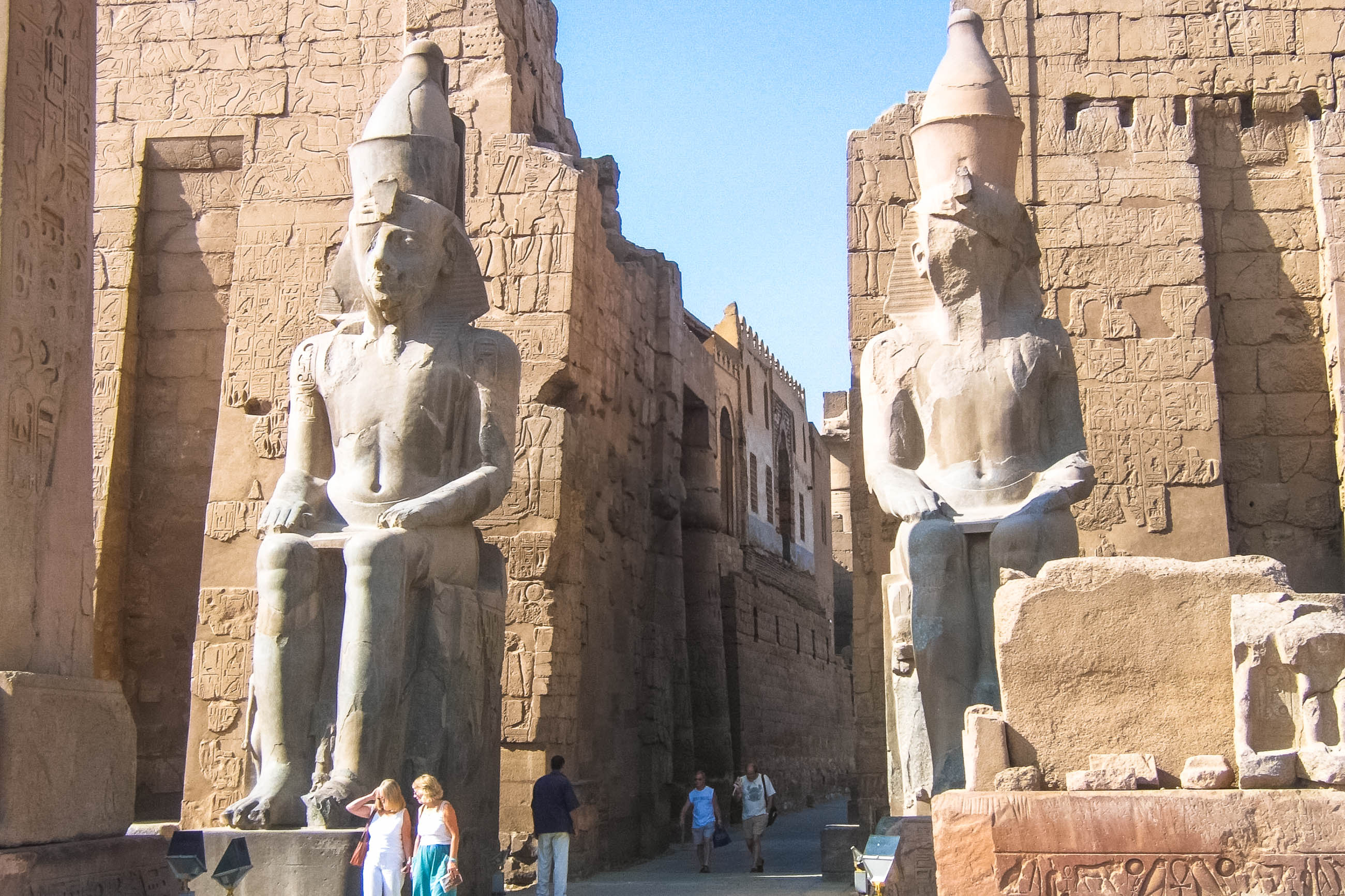 Luxor, Egypt, Luxor Temple, Architectural marvels, Historical treasures, 2600x1740 HD Desktop