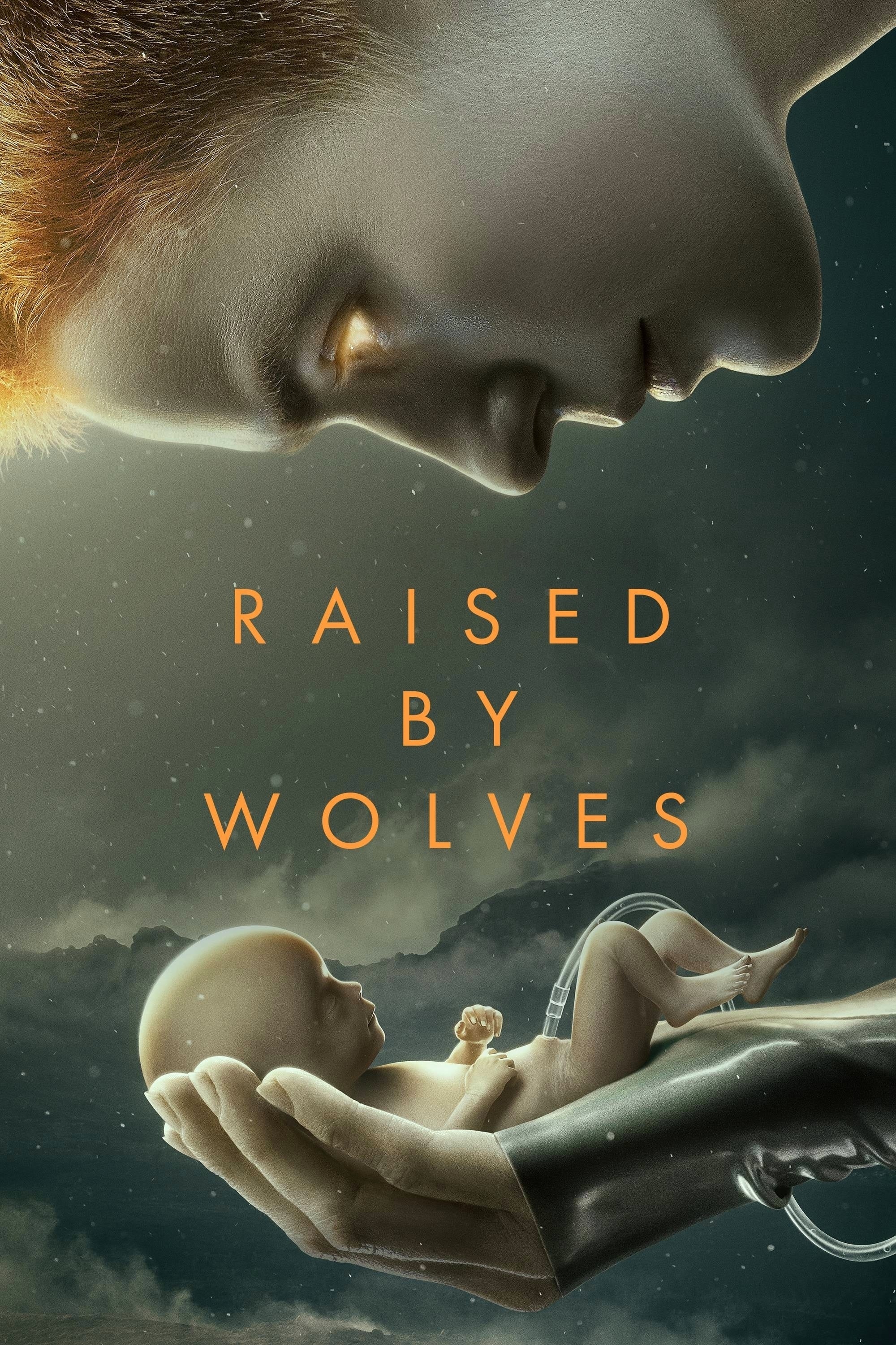 Raised by Wolves, Innovative TV series, 2020 poster, Movie Database, 2000x3000 HD Phone