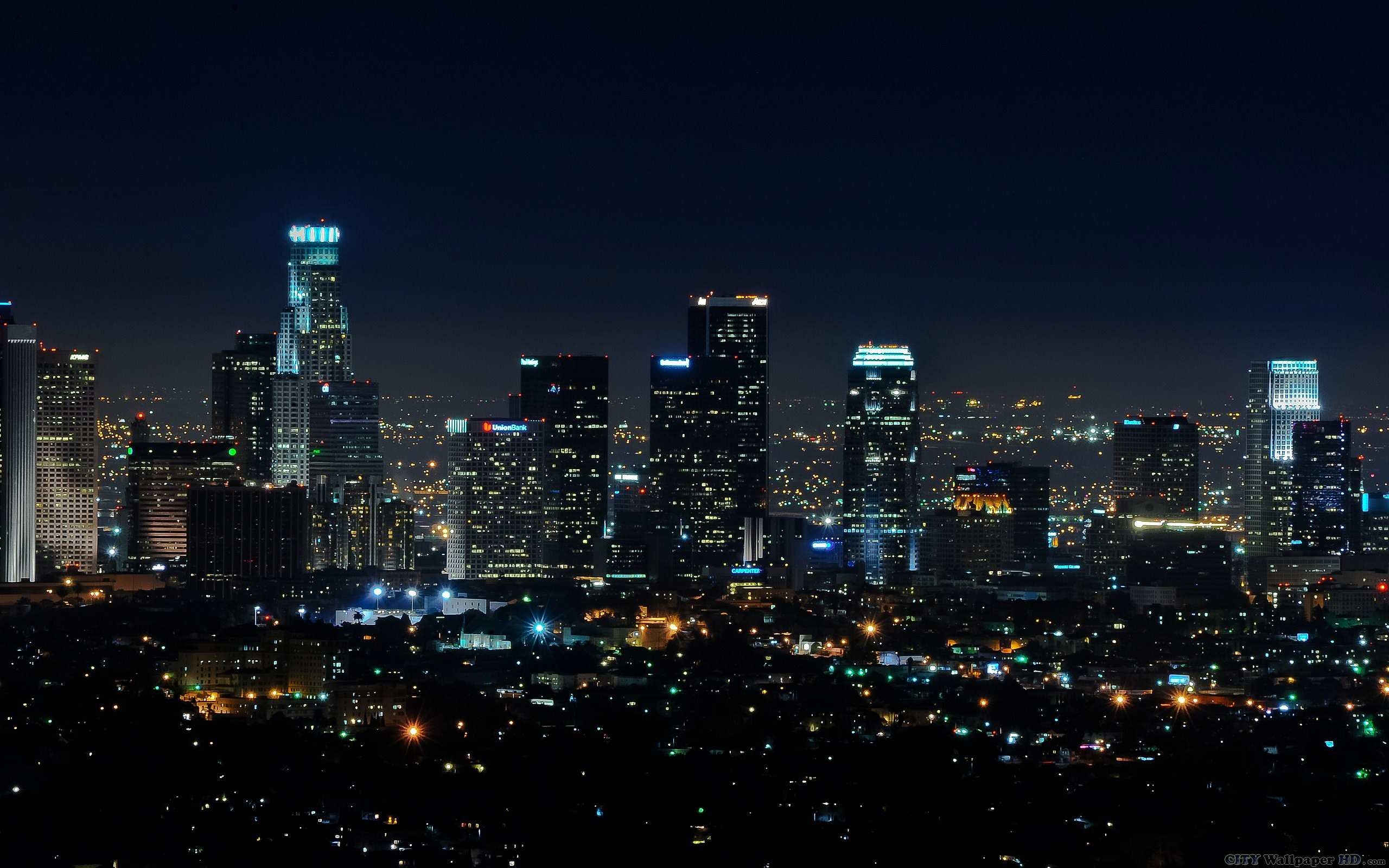 Los Angeles: The heart of southern California, A world-class city. 2560x1600 HD Background.