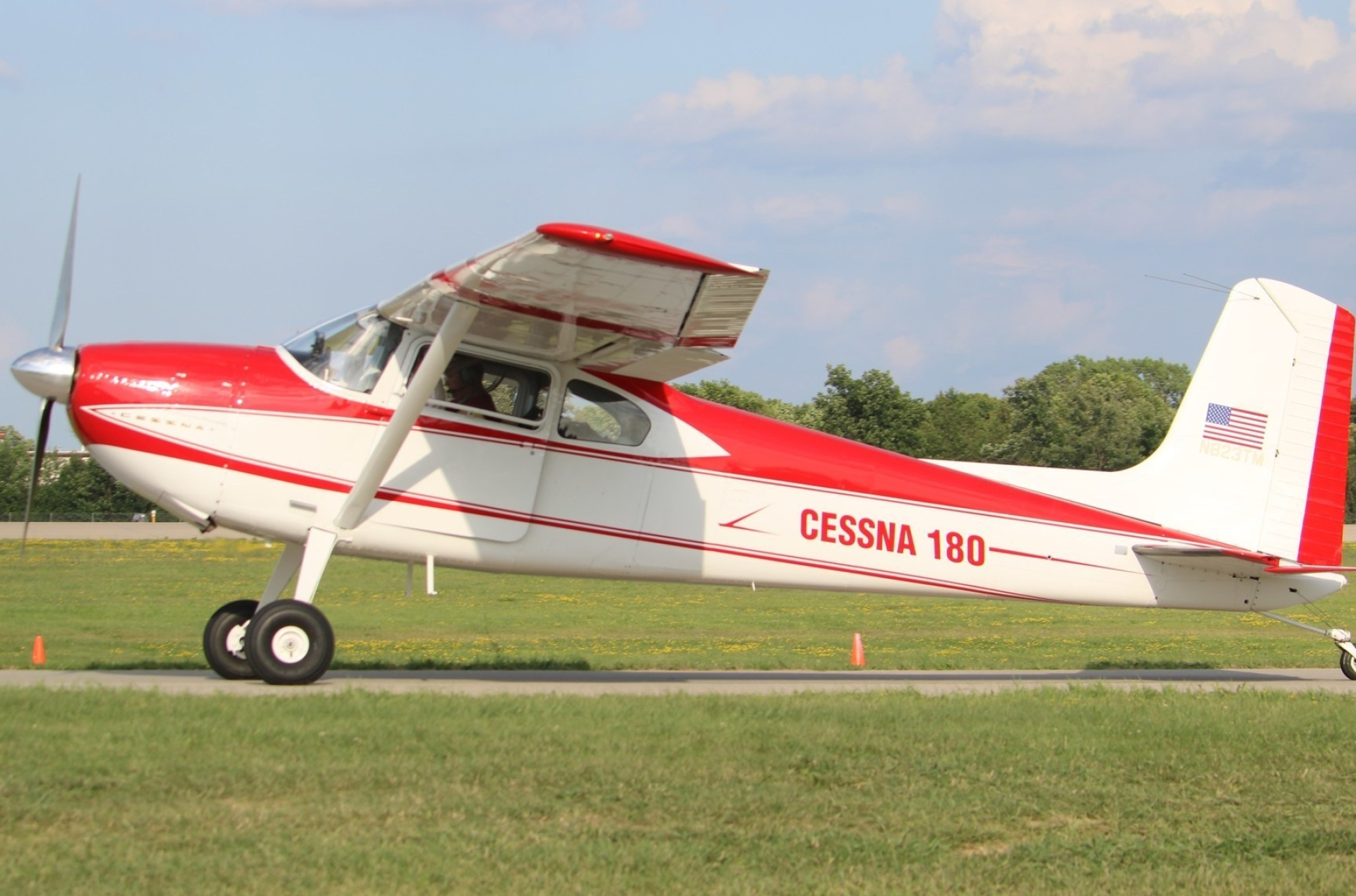 Cessna 180, N823tm, Cessna 180, Skywagon, 1920x1270 HD Desktop