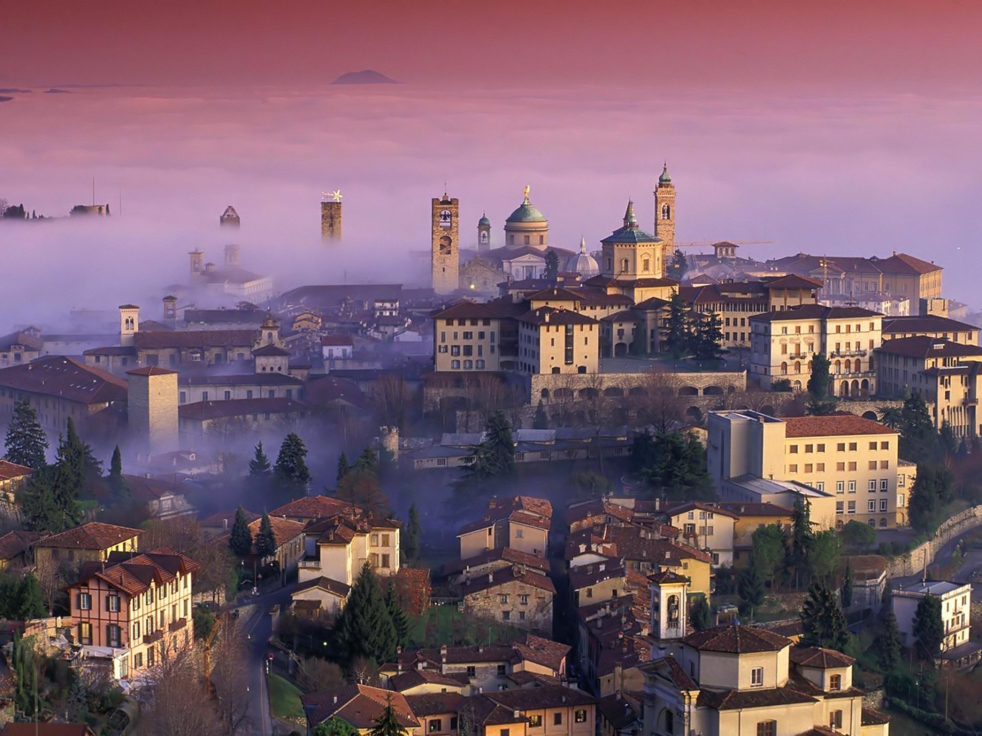 Bergamo travels, HD wallpapers, Hintergrnde, Land of history, 1920x1440 HD Desktop