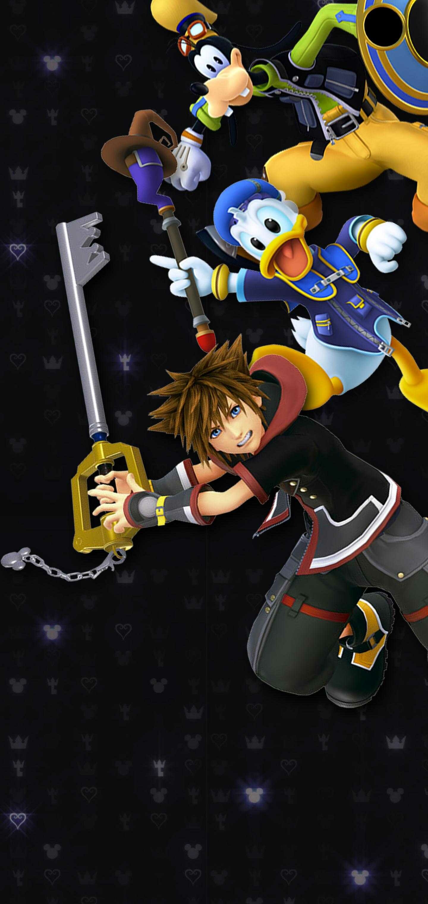 Kingdom Hearts wallpaper android, Mobile customization, HD wallpapers, Gaming inspiration, 1440x3040 HD Phone