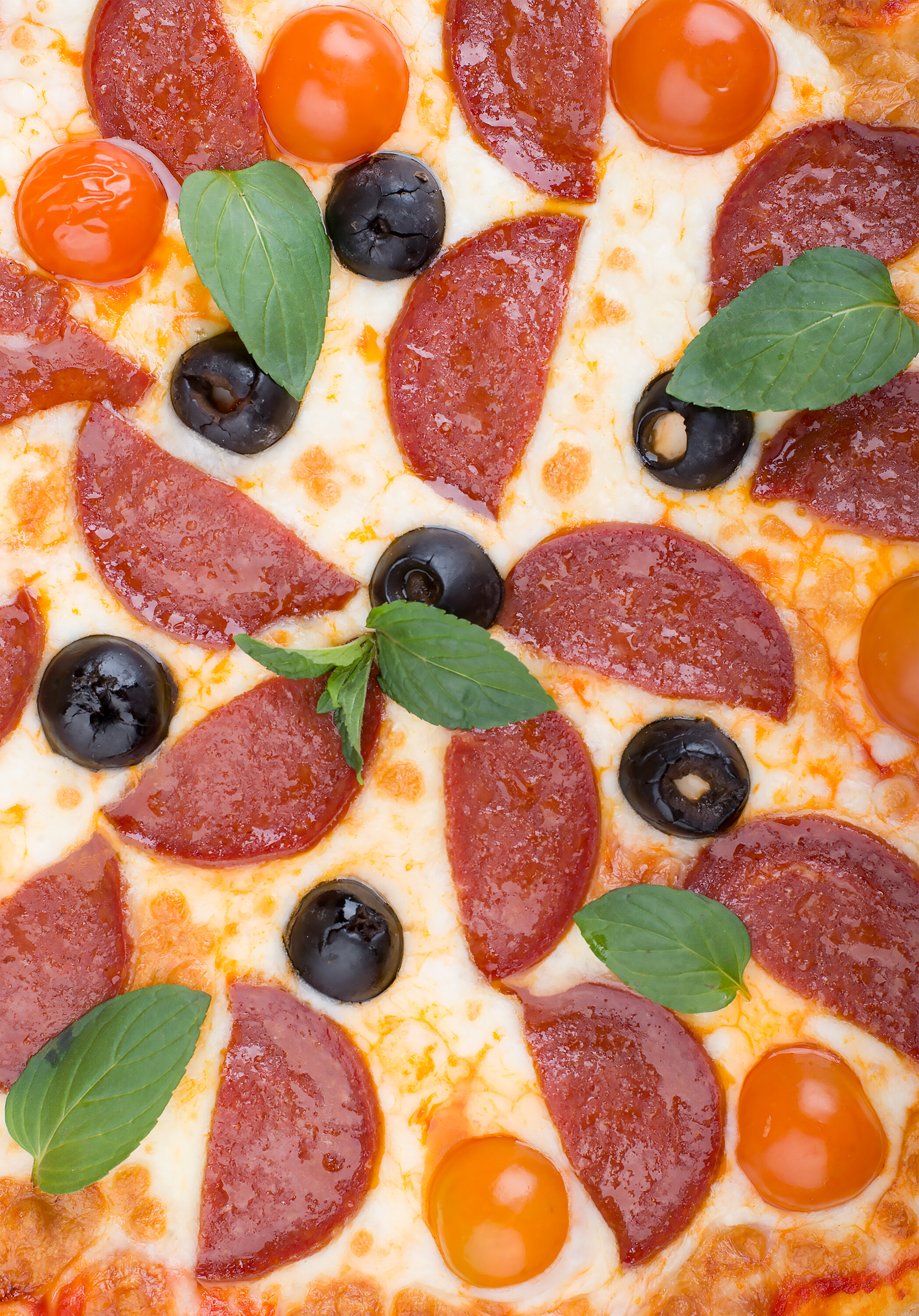 Pizza: An Italian dish, Comes from Naples, Italy. 2100x3000 HD Background.