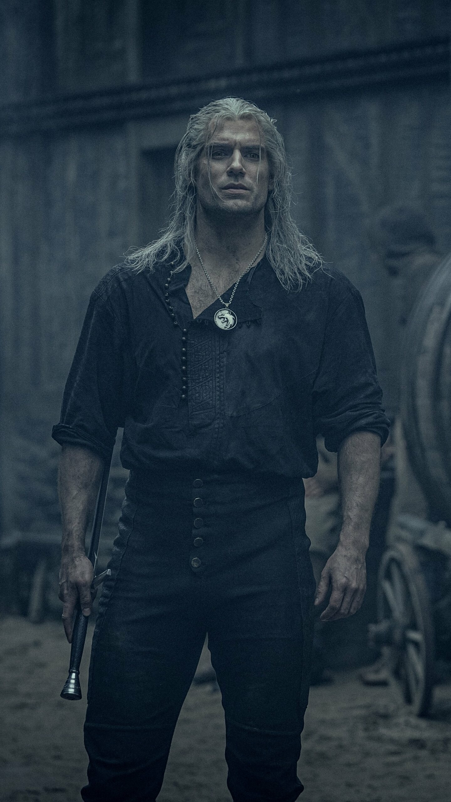 The Witcher (TV Series): As a child, he was subjected to the Trial of The Grasses, He managed to survive the many blistering mutations. 1440x2560 HD Background.