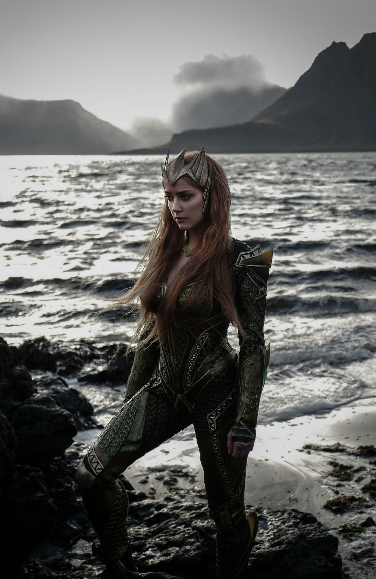 Amber Heard, King of the Seven Seas, Aquaman, 1250x1920 HD Phone
