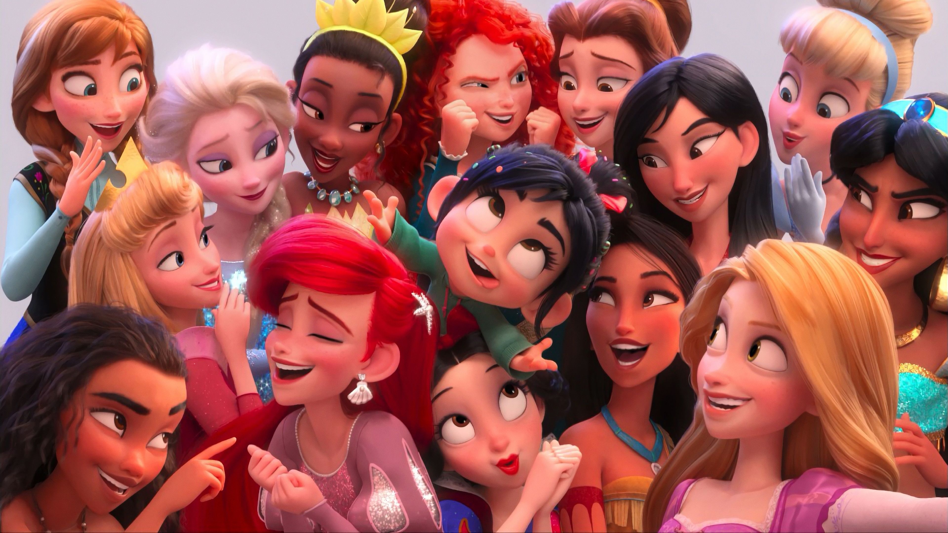 Vanellope Disney princess, Ralph Breaks the Internet, 4K art, Disney princess pictures, 3840x2160 4K Desktop