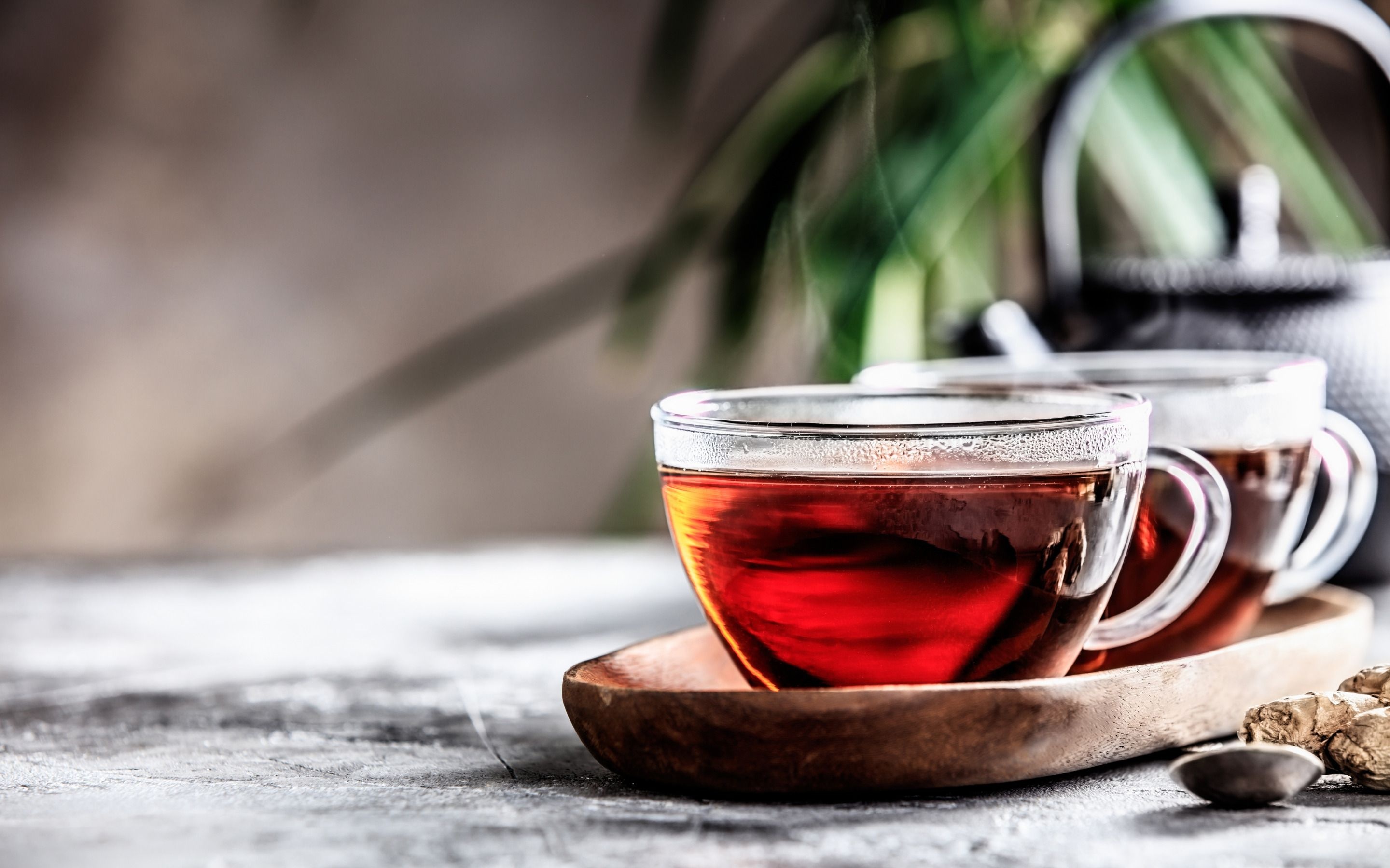 Tea: Popularized as a recreational drink during the Chinese Tang dynasty. 2880x1800 HD Wallpaper.