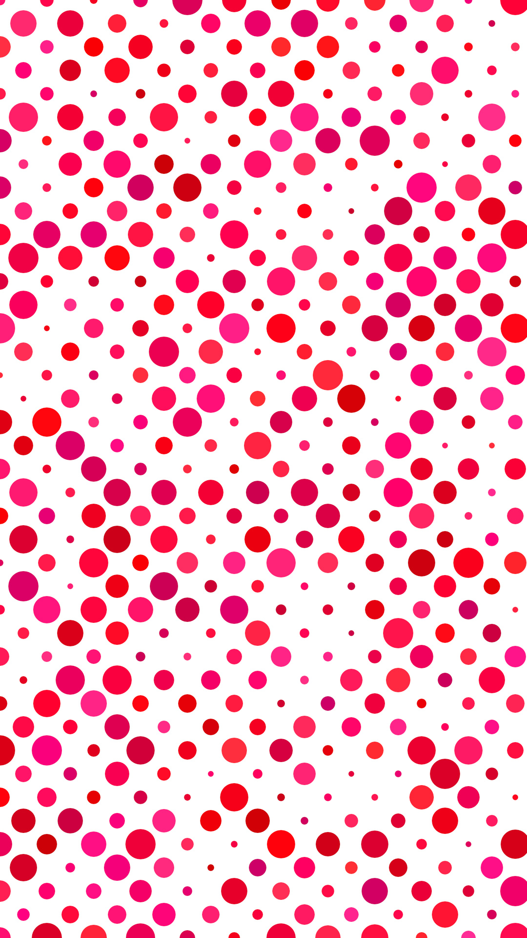 Polka Dot, Red accents, Bold and vibrant, Statement design, 1080x1920 Full HD Phone