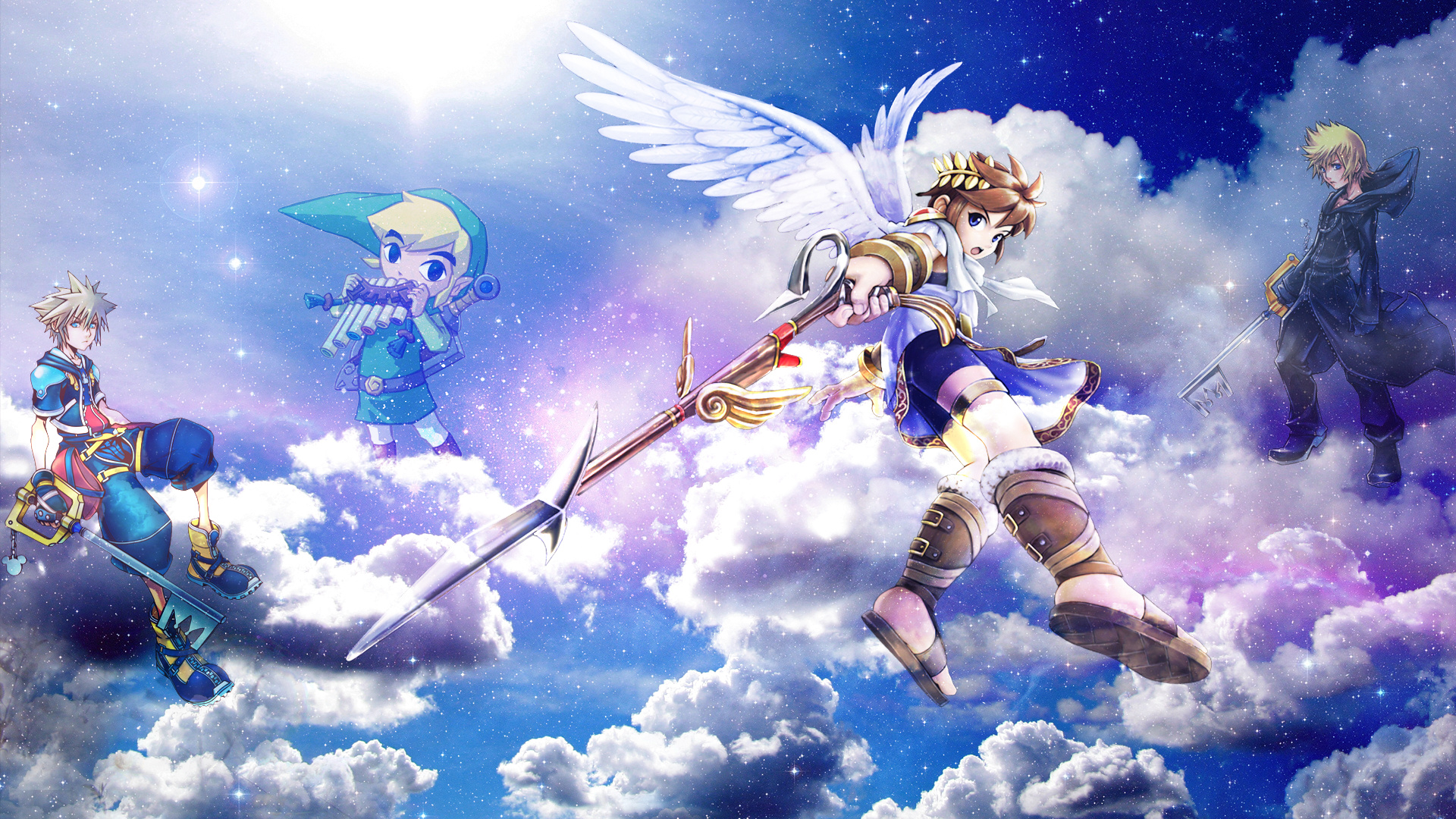 70 Kid Icarus wallpapers, Diverse selection, Fan creations, Graphic inspiration, 1920x1080 Full HD Desktop