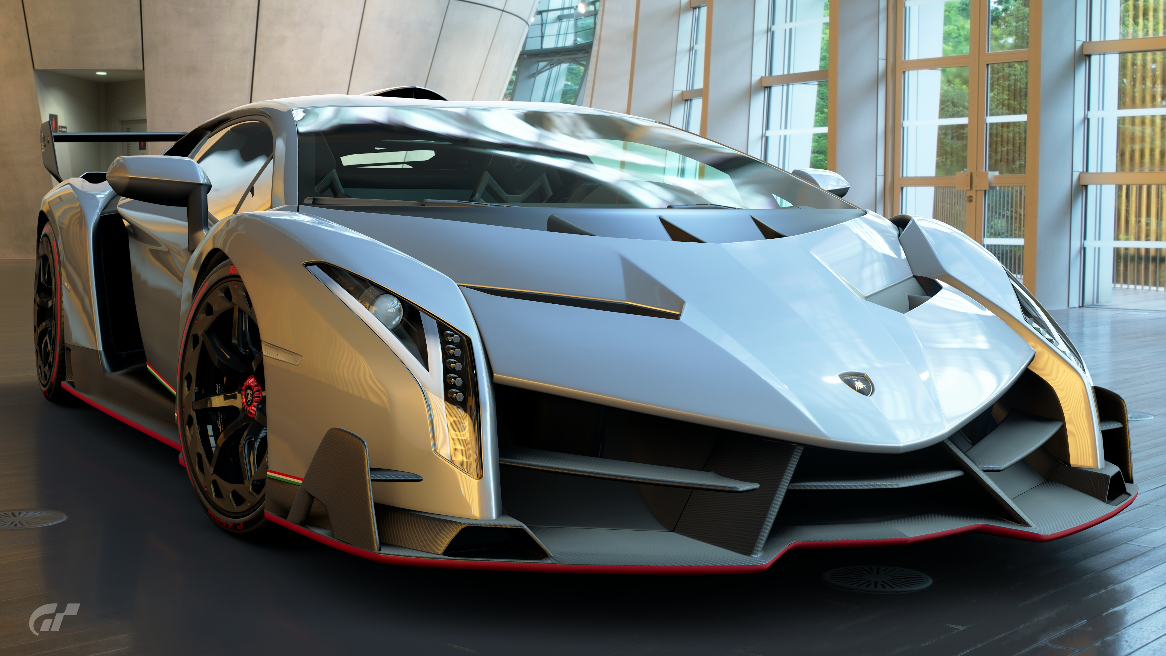 Lamborghini Veneno, Futuristic appeal, Sleek lines, Unparalleled speed, 3840x2160 4K Desktop