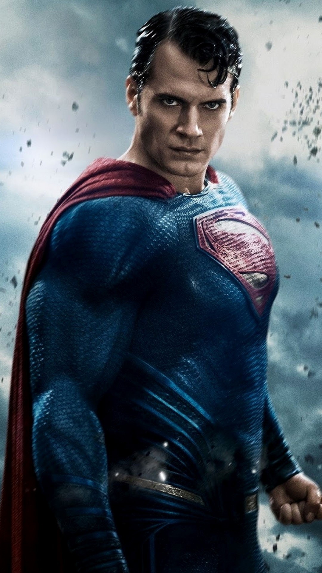 Superman, Android wallpaper, Movie poster, High-definition, 1080x1920 Full HD Handy