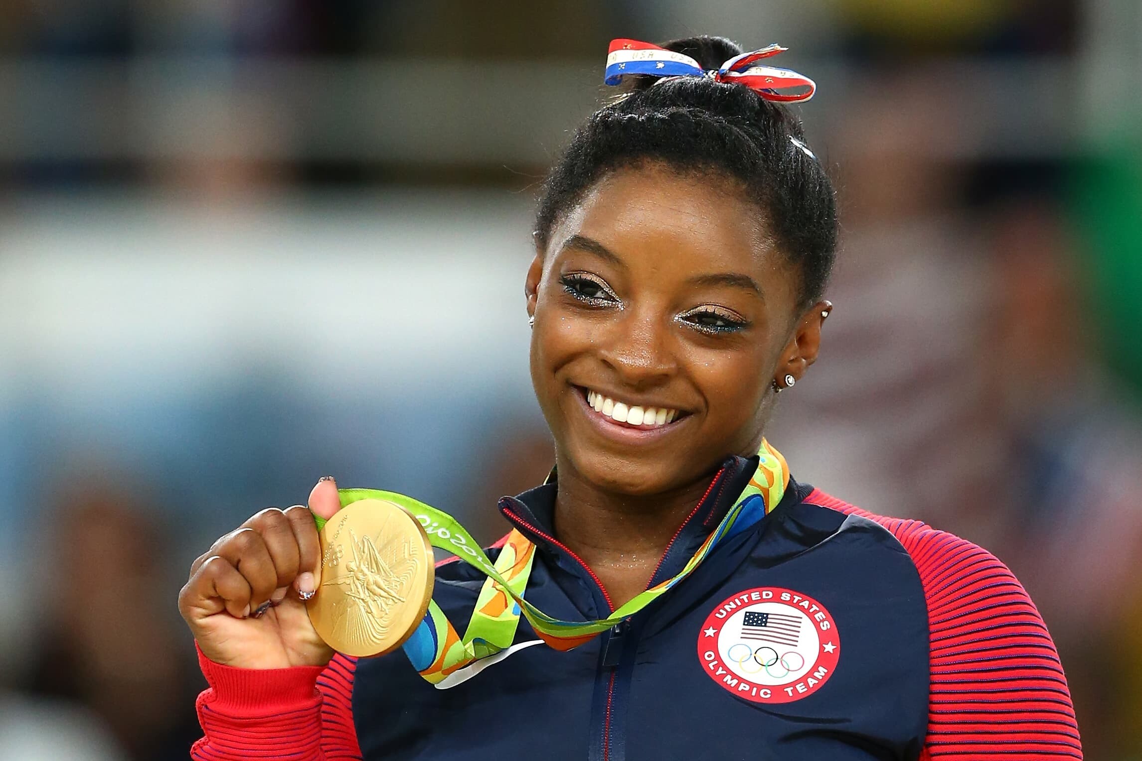 Simone Biles: Rio 2016 Summer Olympics, She became the first African American to win the world all-around title. 2300x1530 HD Wallpaper.
