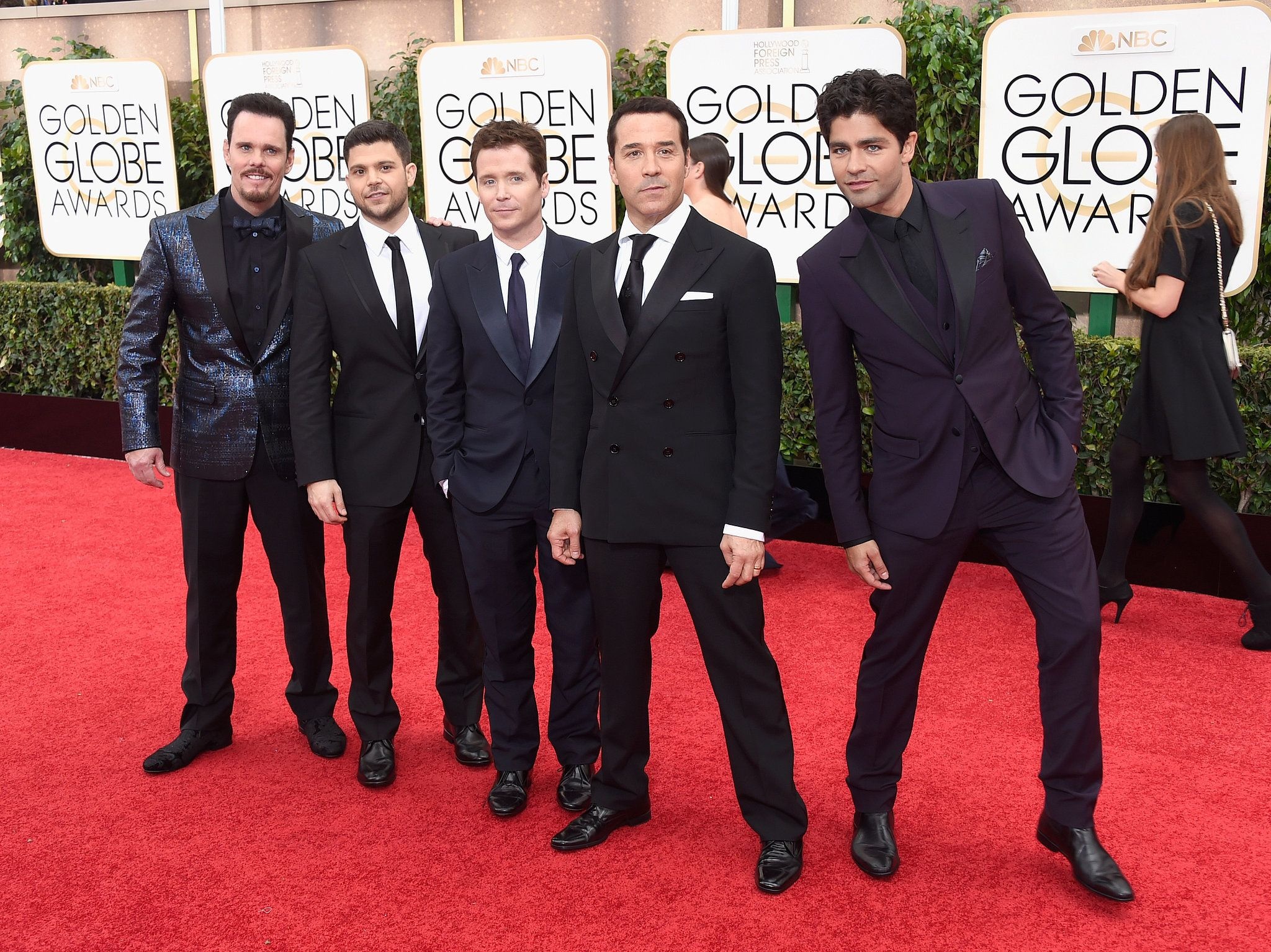 Kevin Connolly: Golden Globe Awards, Cast of Entourage, An American comedy-drama television show. 2050x1540 HD Wallpaper.