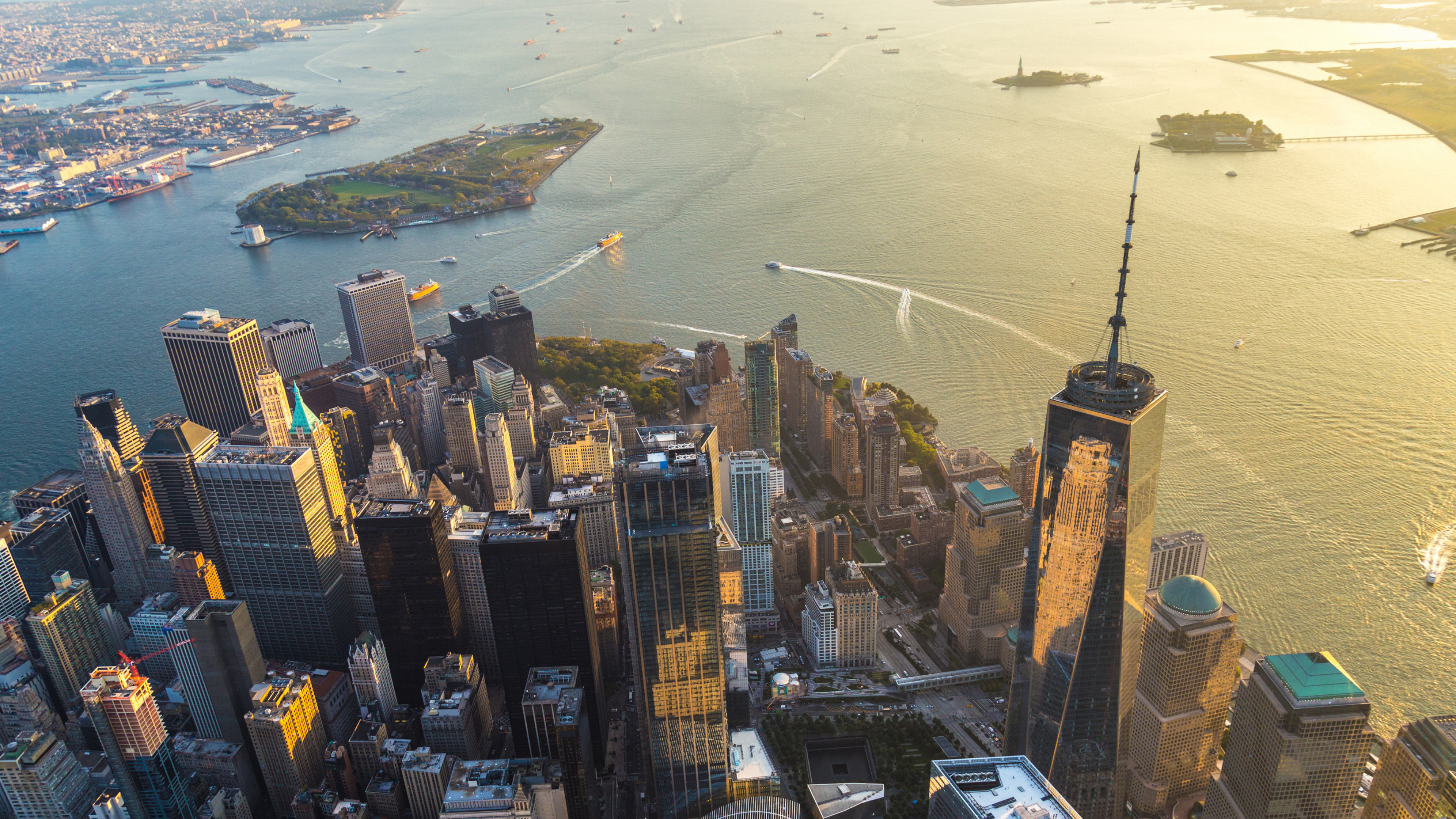 Atemberaubendes Stadtbild von New York, 3840x2160 4K Desktop