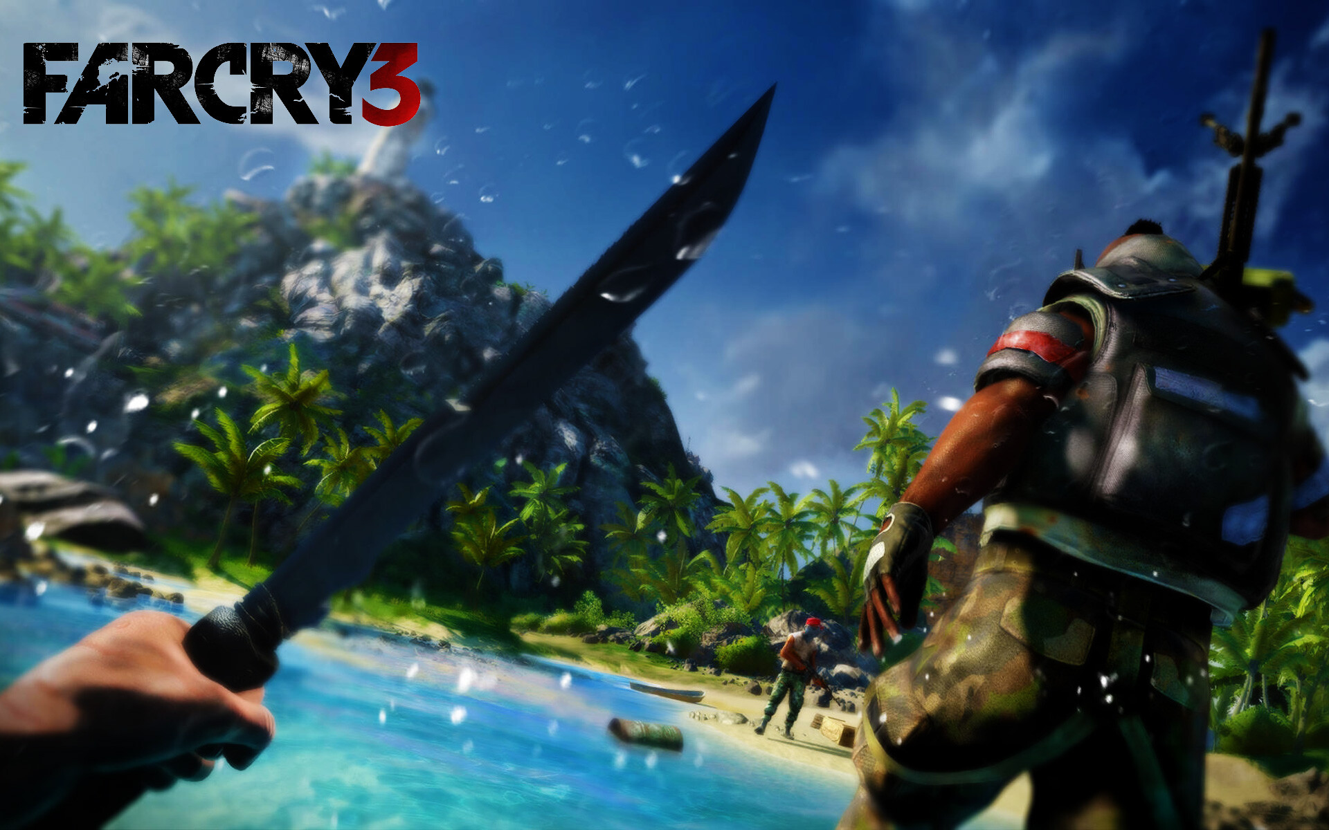 Far Cry 3: A first-person shooter set on the fictional Rook Islands. 1920x1200 HD Background.