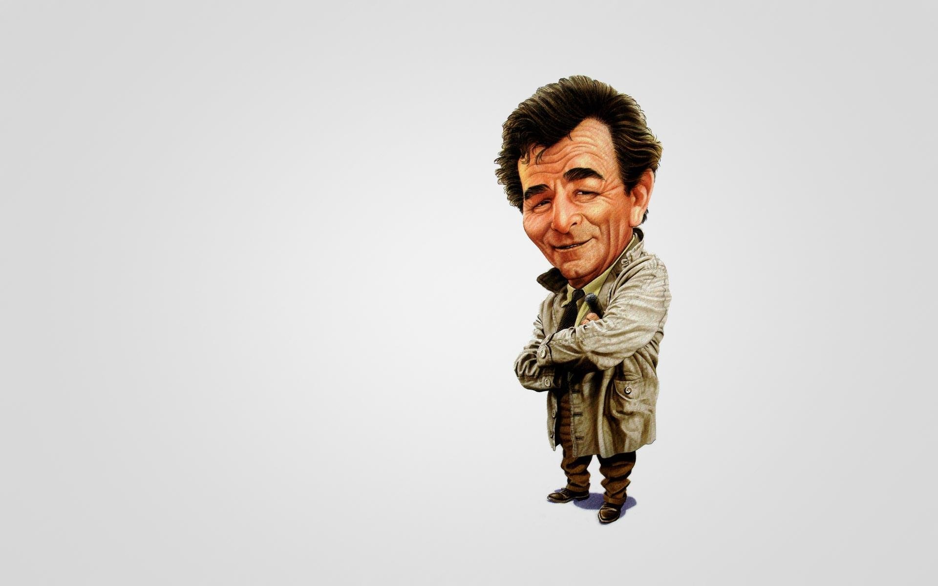 Peter Falk: Columbo, Poster, A friendly, verbose, disheveled-looking police detective. 1920x1200 HD Wallpaper.