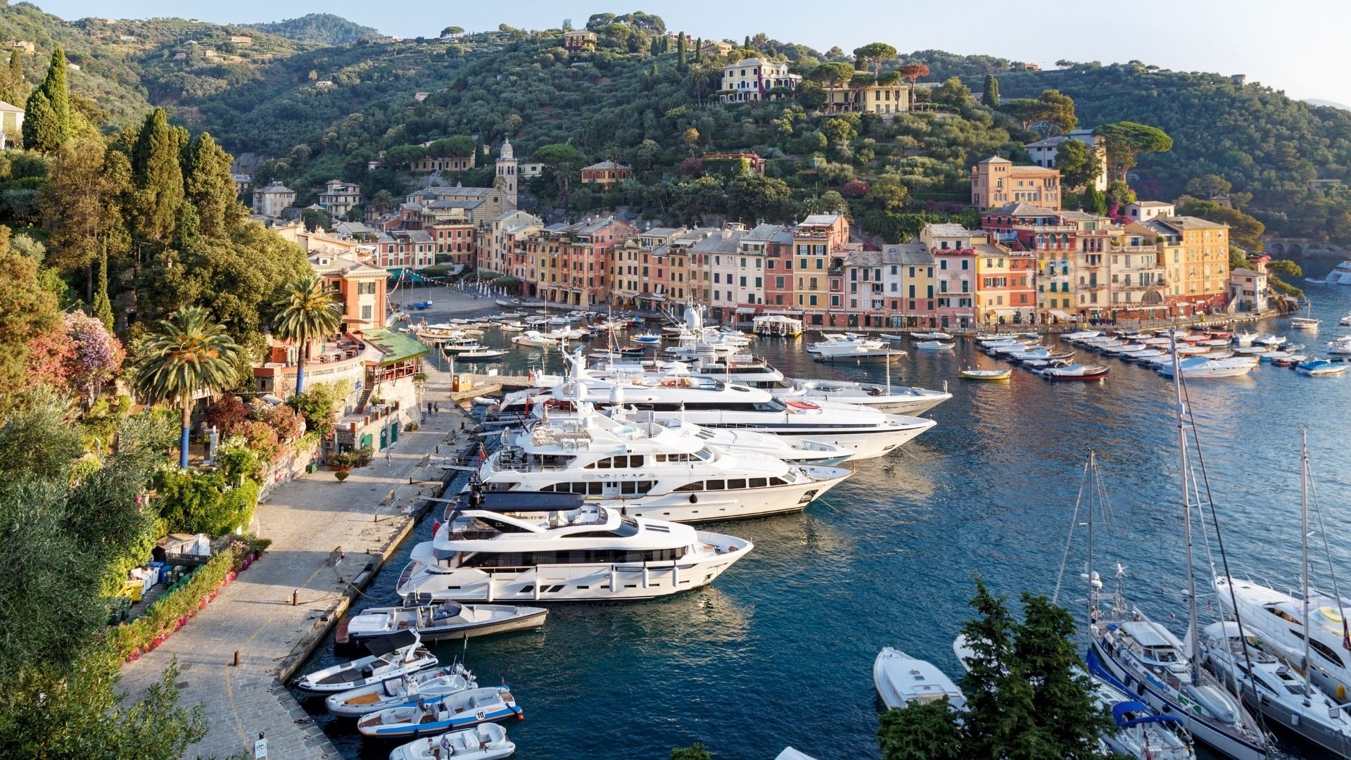 Portofino Italy, Italian Riviera, Liguria holidays, Coastal vacation, 1920x1080 Full HD Desktop