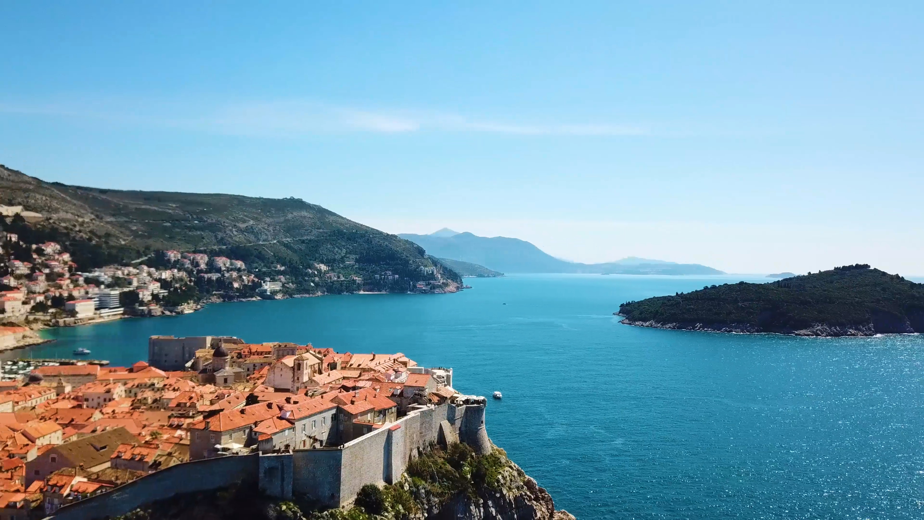 Spend a day, Together to wherever, Croatia travel, Dubrovnik nightlife, 3840x2160 4K Desktop