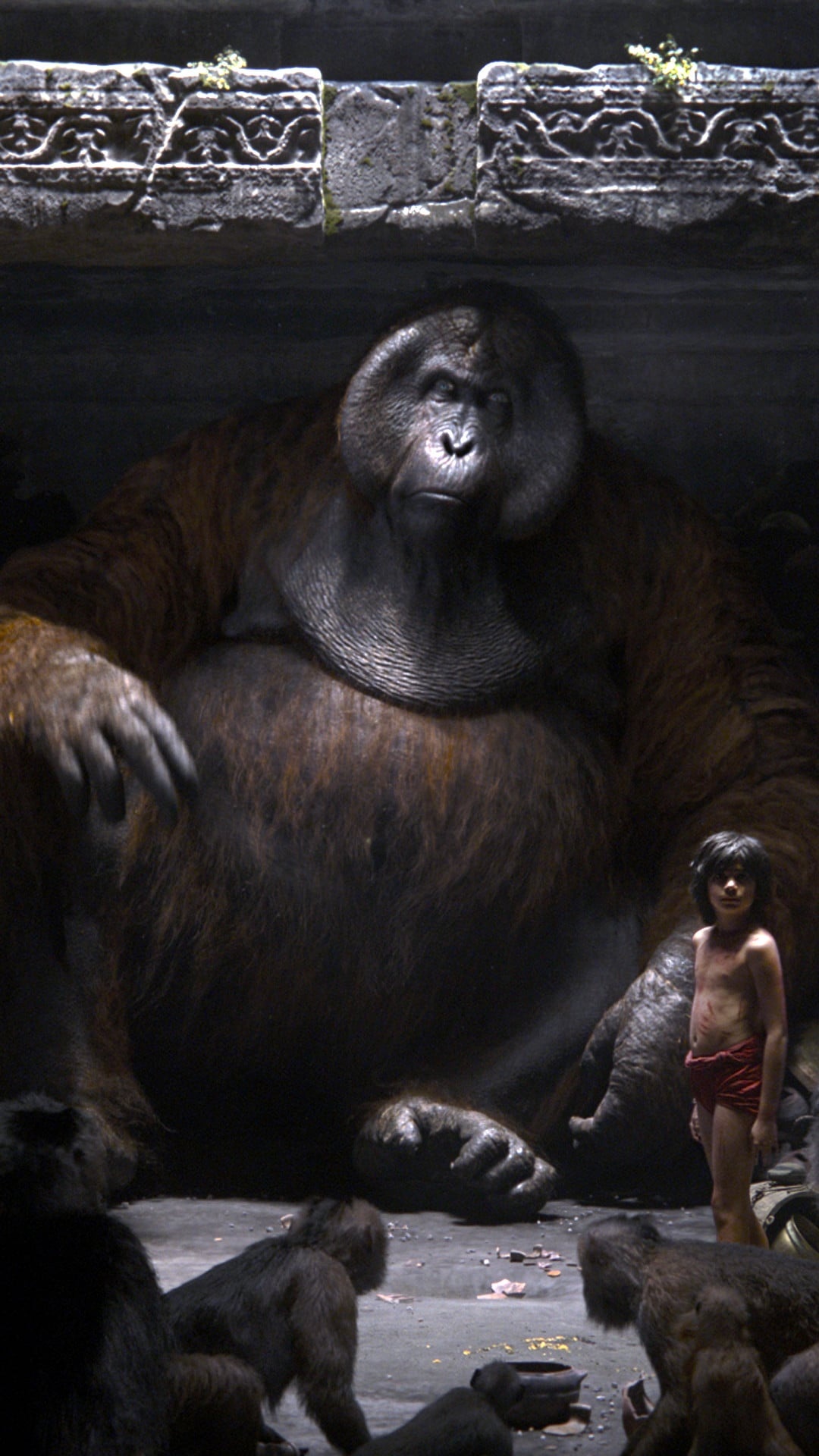 The Jungle Book movie, iPhone wallpapers, Adventure awaits, Enchanting journey, 1080x1920 Full HD Handy