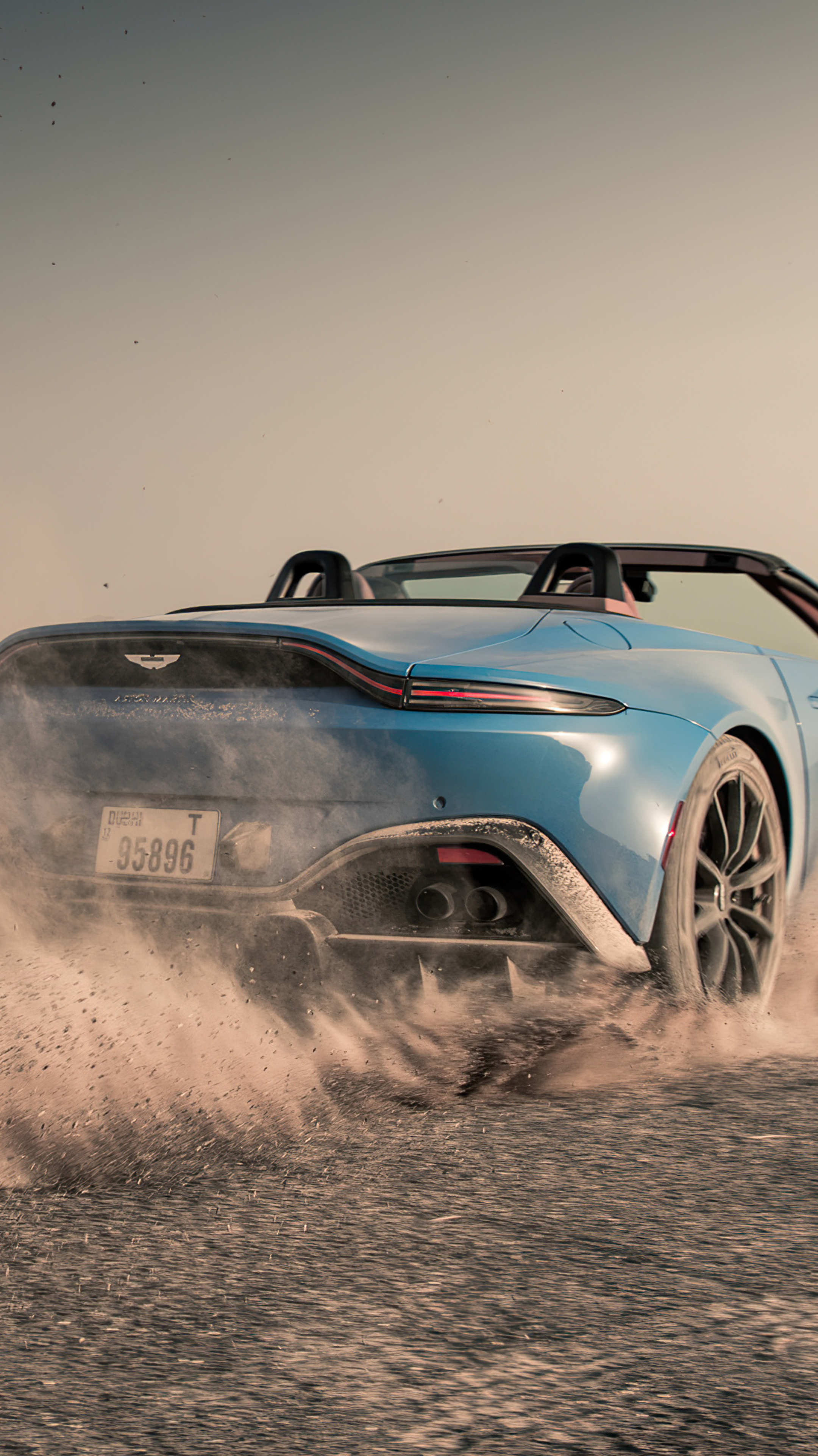 Aston Vantage Roadster, Drifting masterpiece, Sony Xperia HD wallpapers, Thrilling visuals, 2160x3840 4K Handy