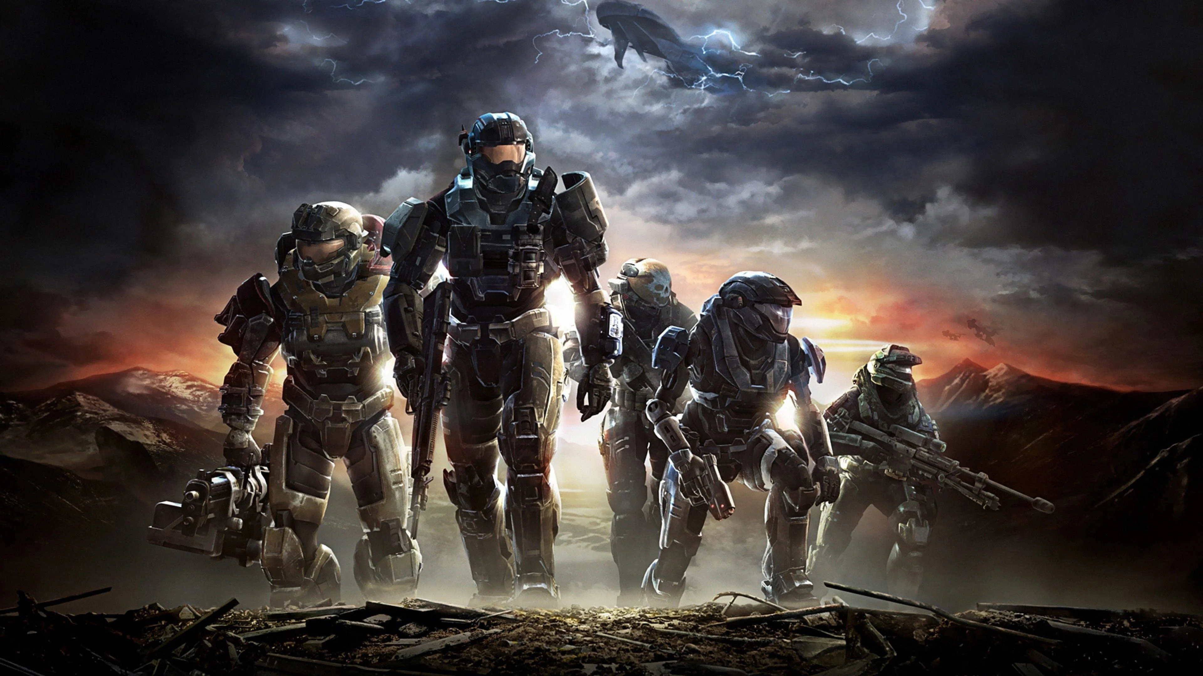 Halo: Reach gaming, Epic saga, Master Chief's legacy, Galactic battle, 3840x2160 4K Desktop