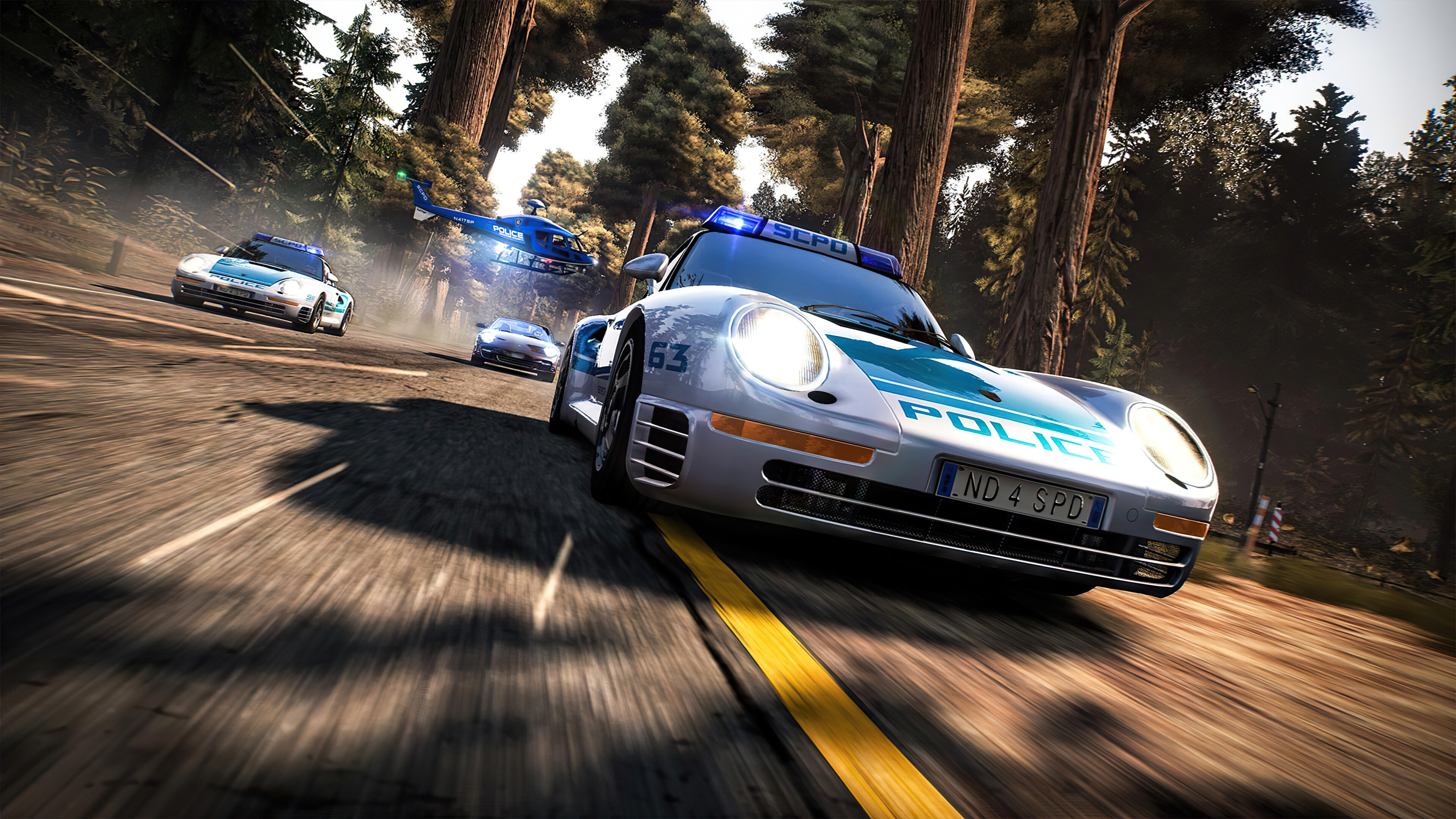 Need for Speed Hot Pursuit Remastered: Games, Was released for Windows, PlayStation 4 and Xbox One on 6 November 2020. 3840x2160 4K Wallpaper.