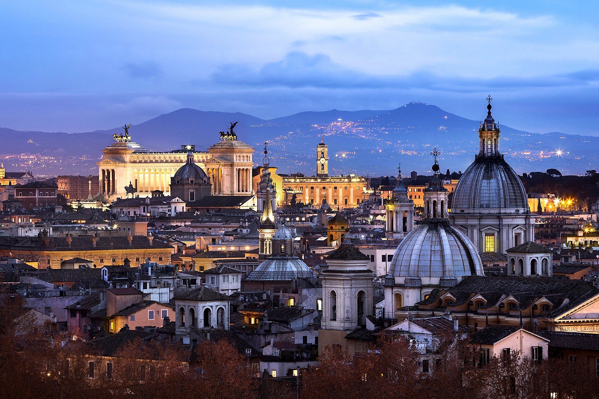 Rome skyline, Ancient wonders, Eternal city, Italian grandeur, 2000x1340 HD Desktop