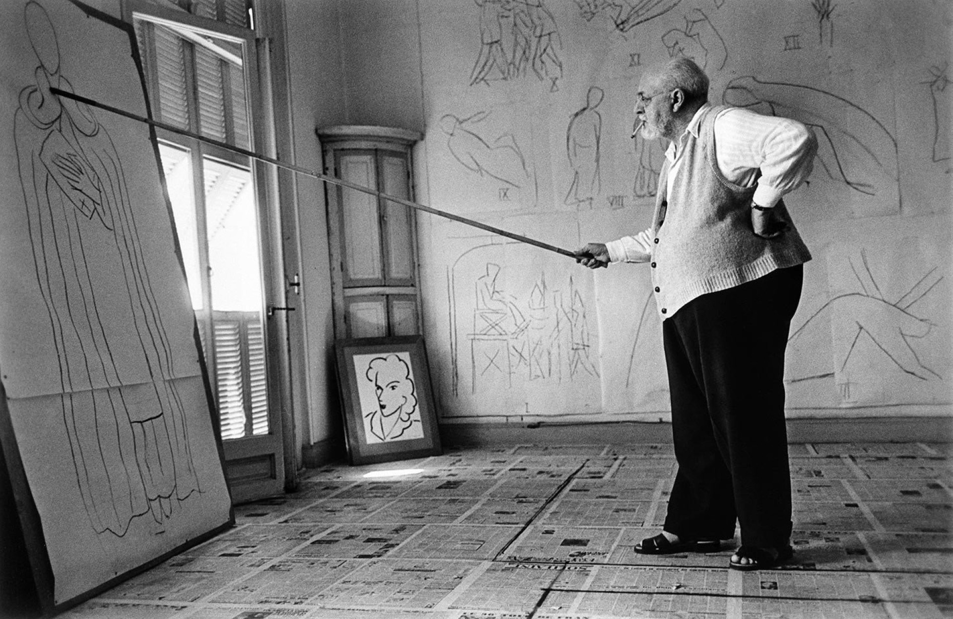 Henri Matisse, Artistic sanctuary, Life in the studio, Creative process, 1920x1250 HD Desktop