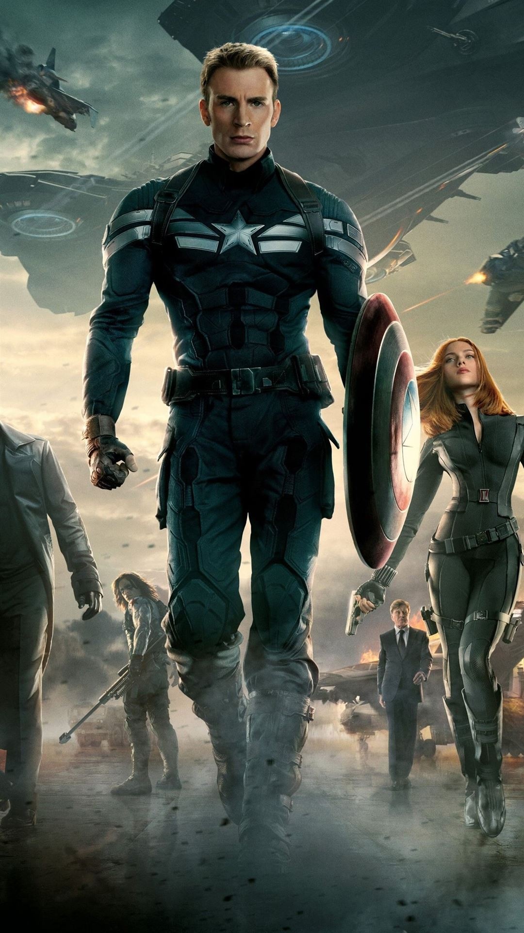 Chris Evans, Movies, Captain America, Cave, 1080x1920 Full HD Phone