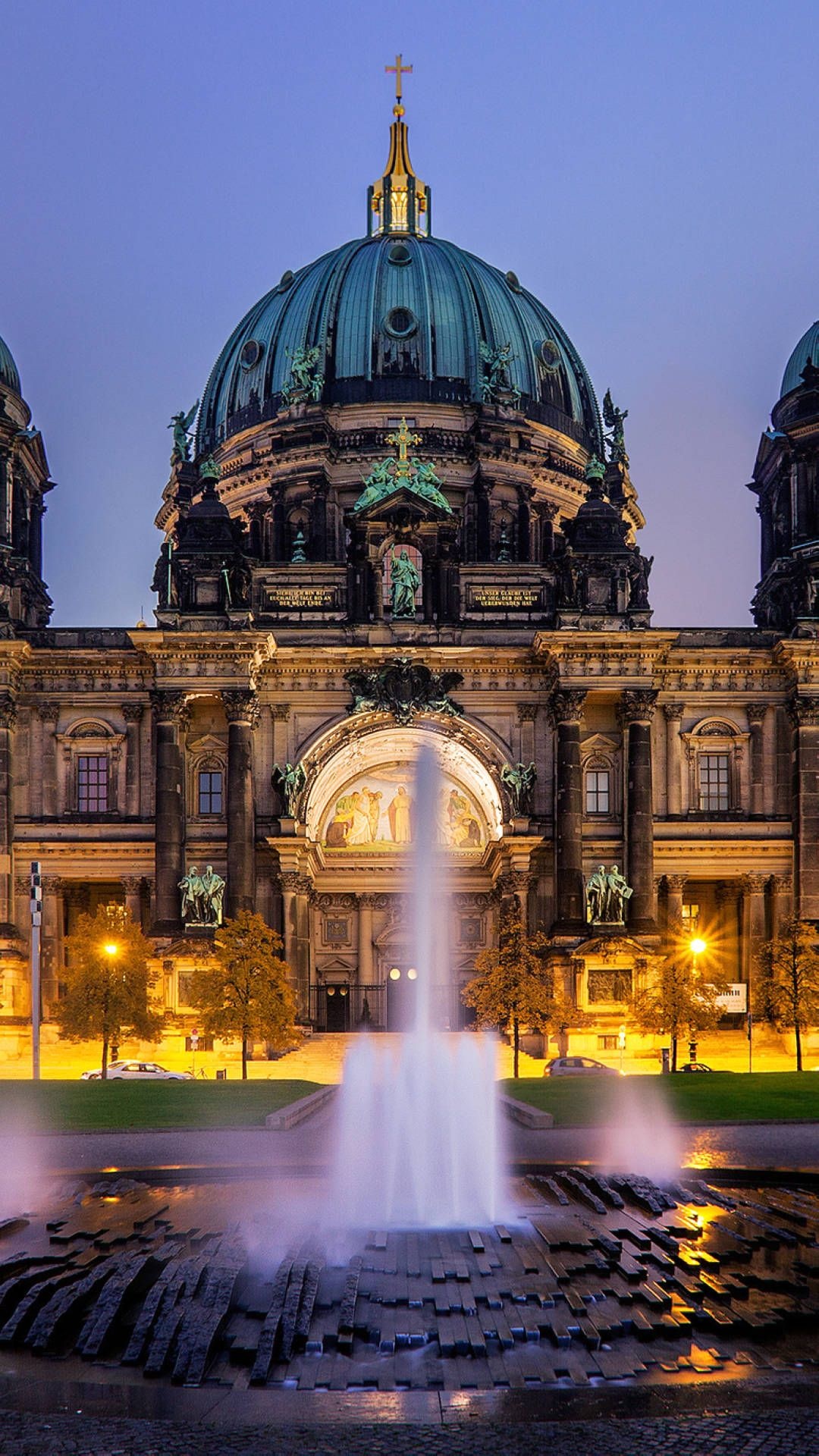 Berlin Cathedral, Cityscape wallpaper, Country-style charm, Captivating landscape, 1080x1920 Full HD Phone