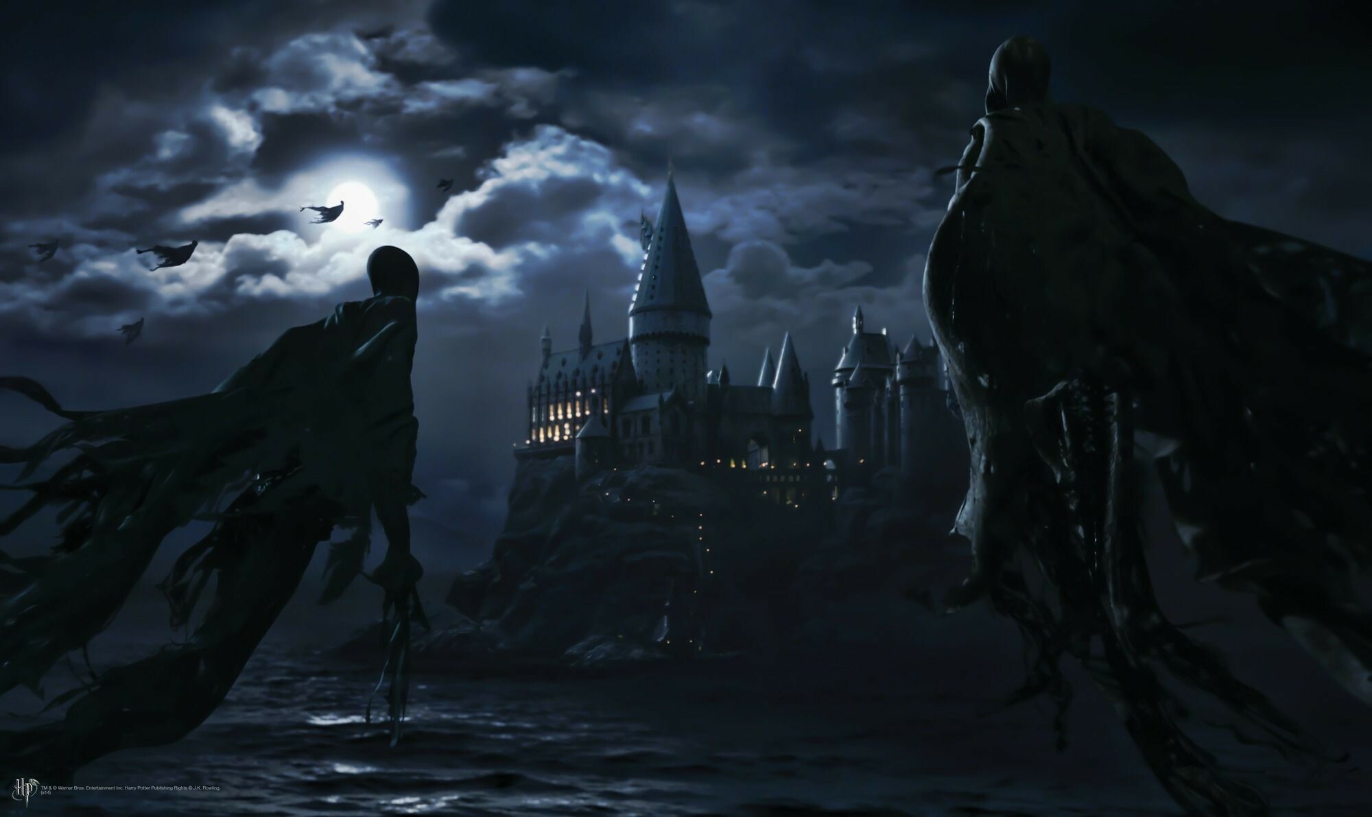 Harry Potter: Hogwarts, A fictional Scottish boarding school of magic. 2000x1200 HD Wallpaper.
