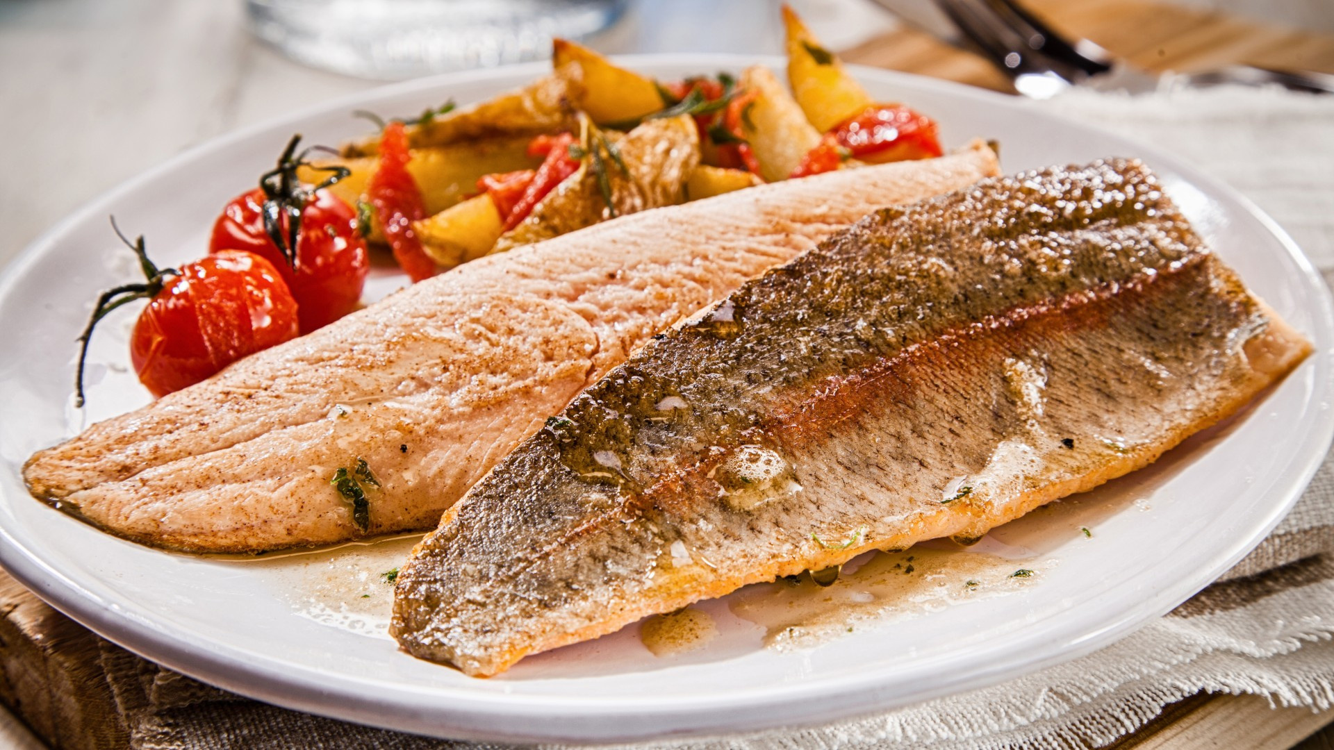 Seafood: Fried fish, Tinapa, Popular delicacy. 1920x1080 Full HD Wallpaper.