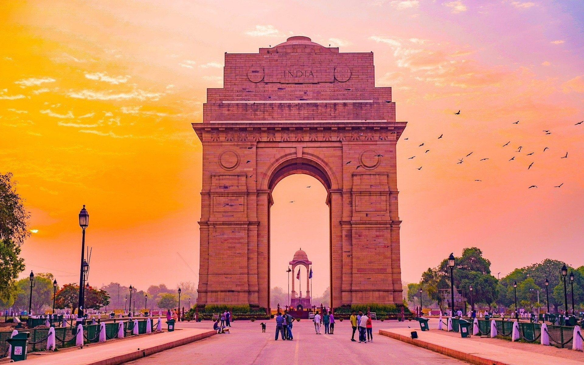 India Gate wallpapers, India, Gate, Backgrounds, 1920x1200 HD Desktop