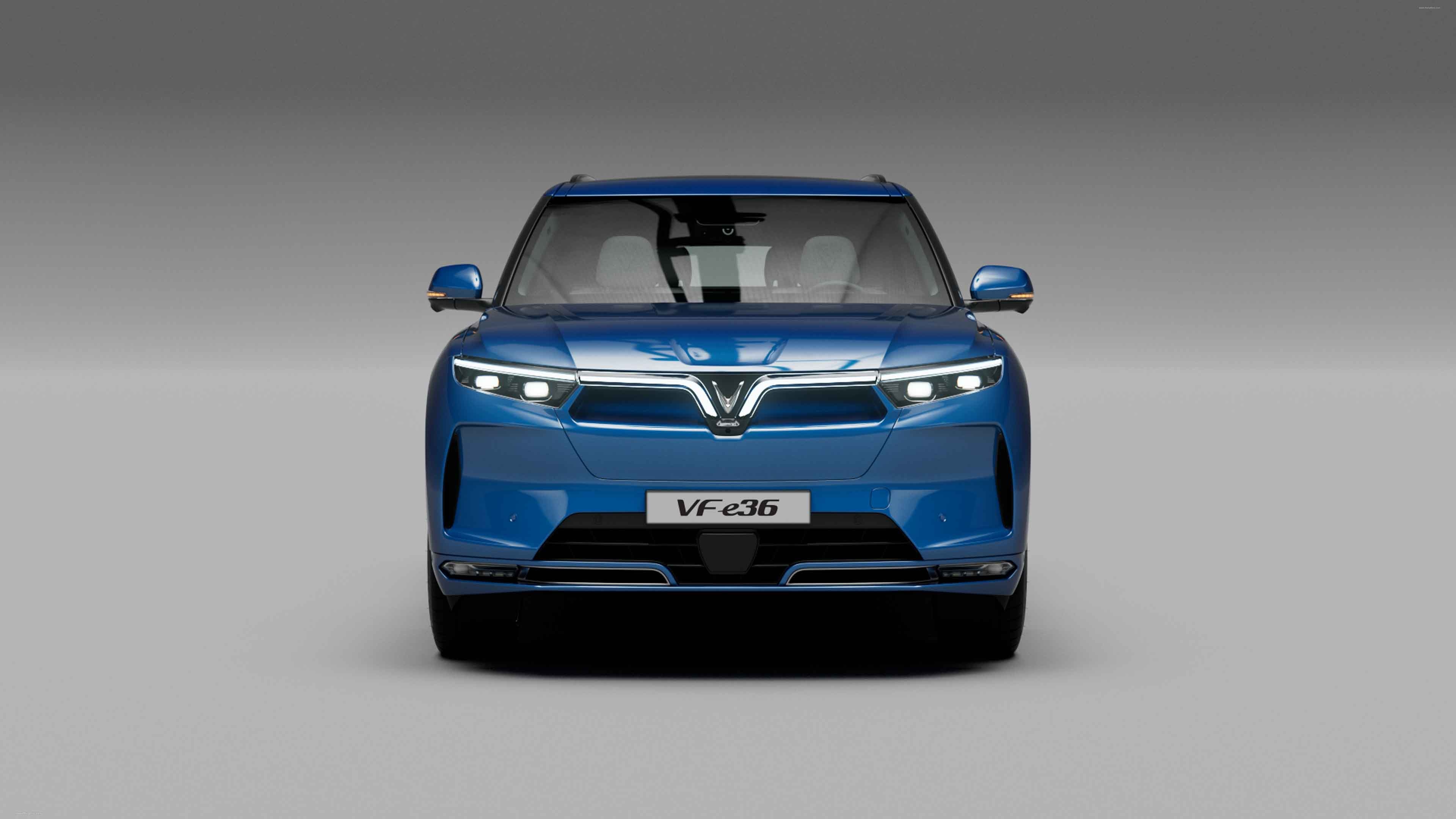 VinFast vehicles, VF E36, Dailyrevs 2021, 3840x2160 4K Desktop