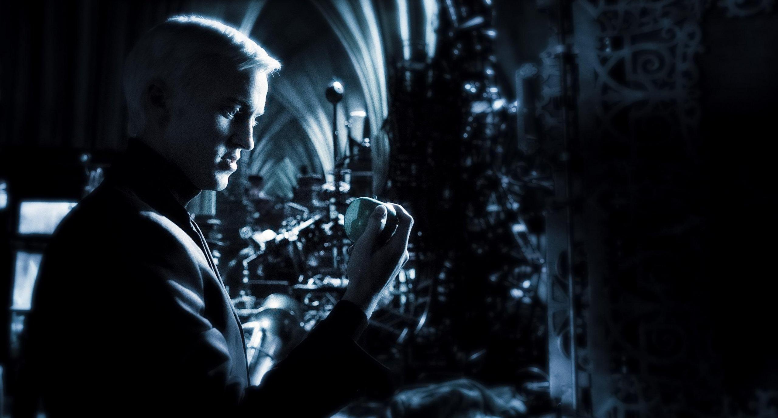 Draco Malfoy, Movies, Half blood prince, Room requirements, 2560x1380 HD Desktop