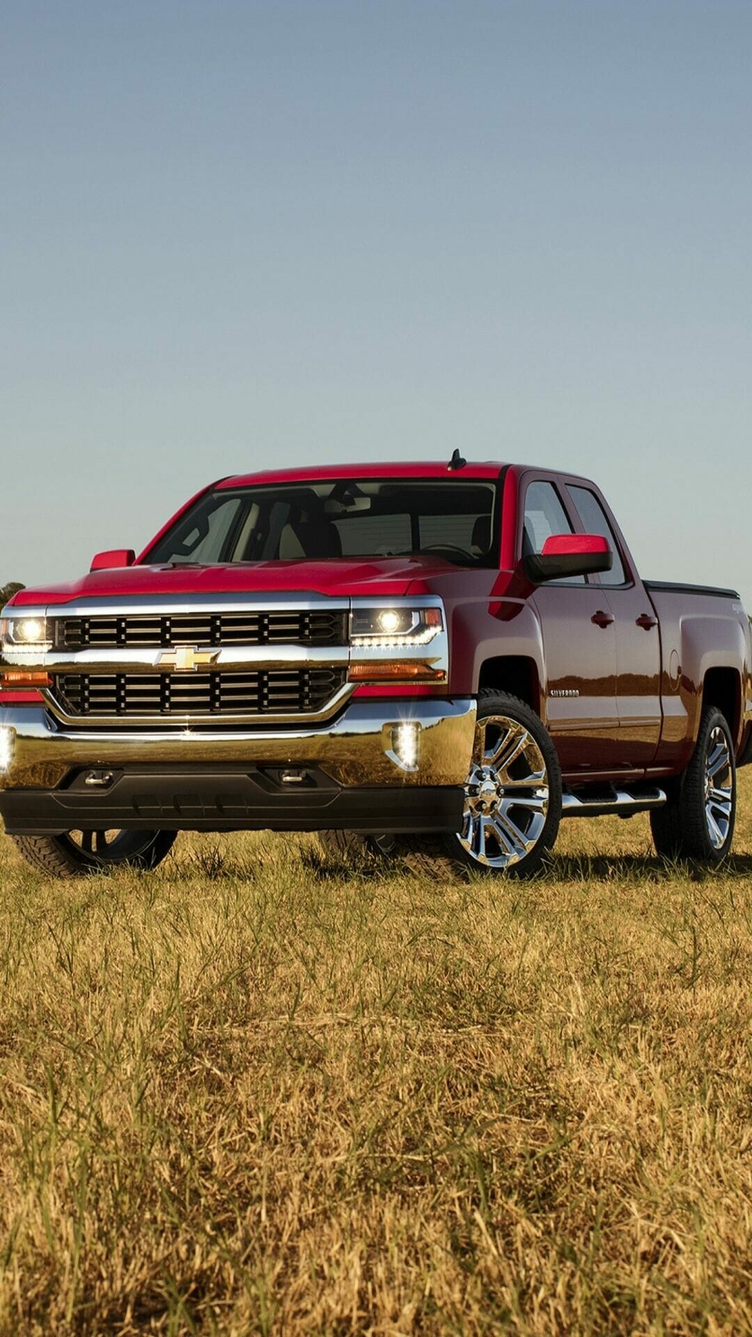 Chevrolet Silverado: Chevy, The truck ready for any adventure, Off-road capability. 1080x1920 Full HD Wallpaper.