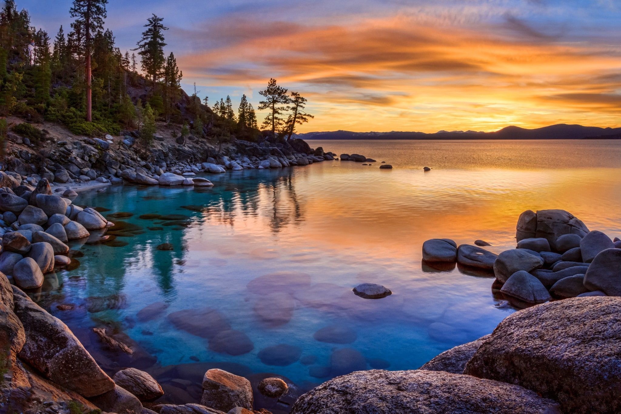 Lake Tahoe Nevada, Wallpapers, 4k HD, 2050x1370 HD Desktop