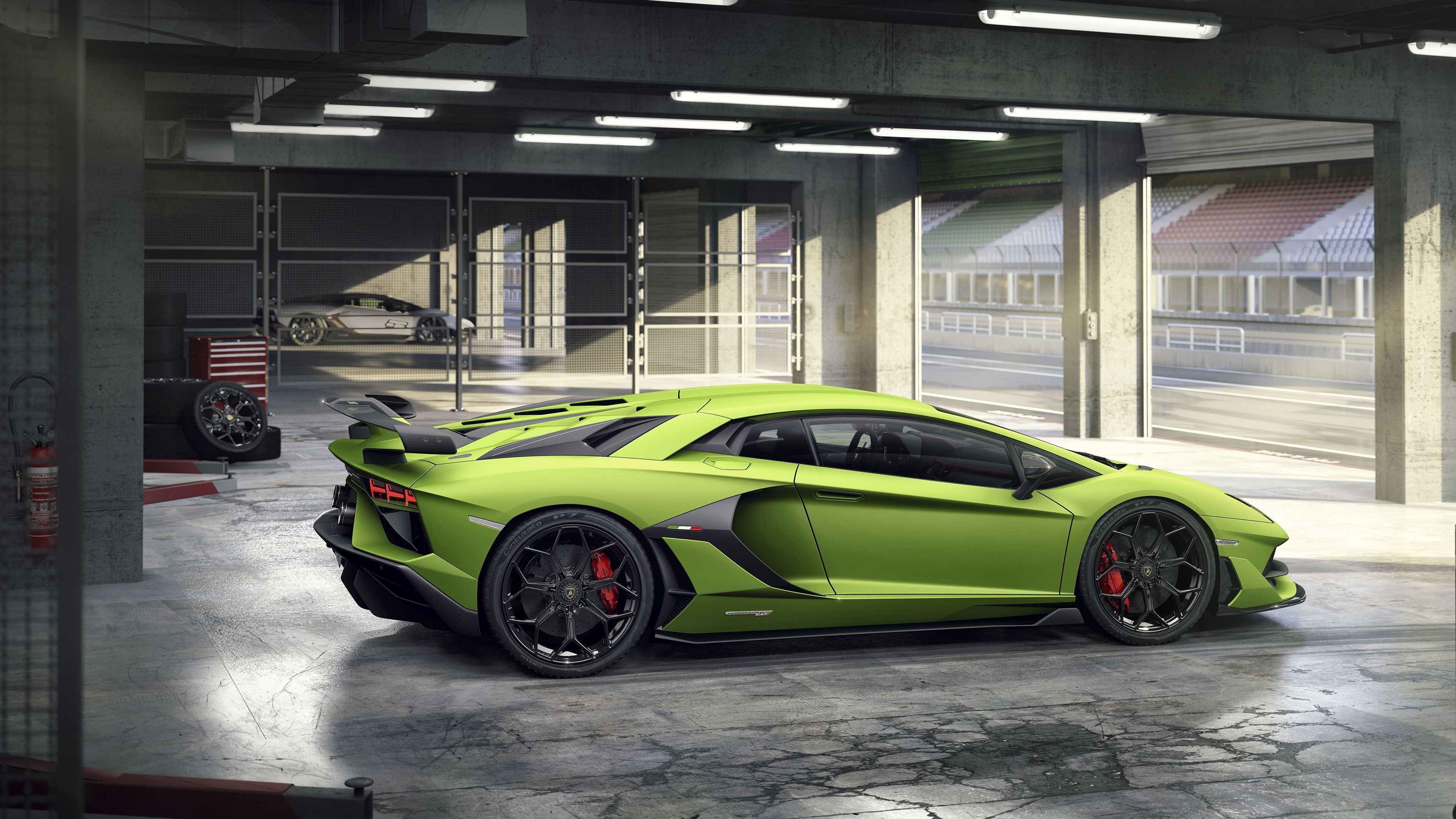 SVJ Lamborghini Aventador, Top backgrounds, 3840x2160 4K Desktop