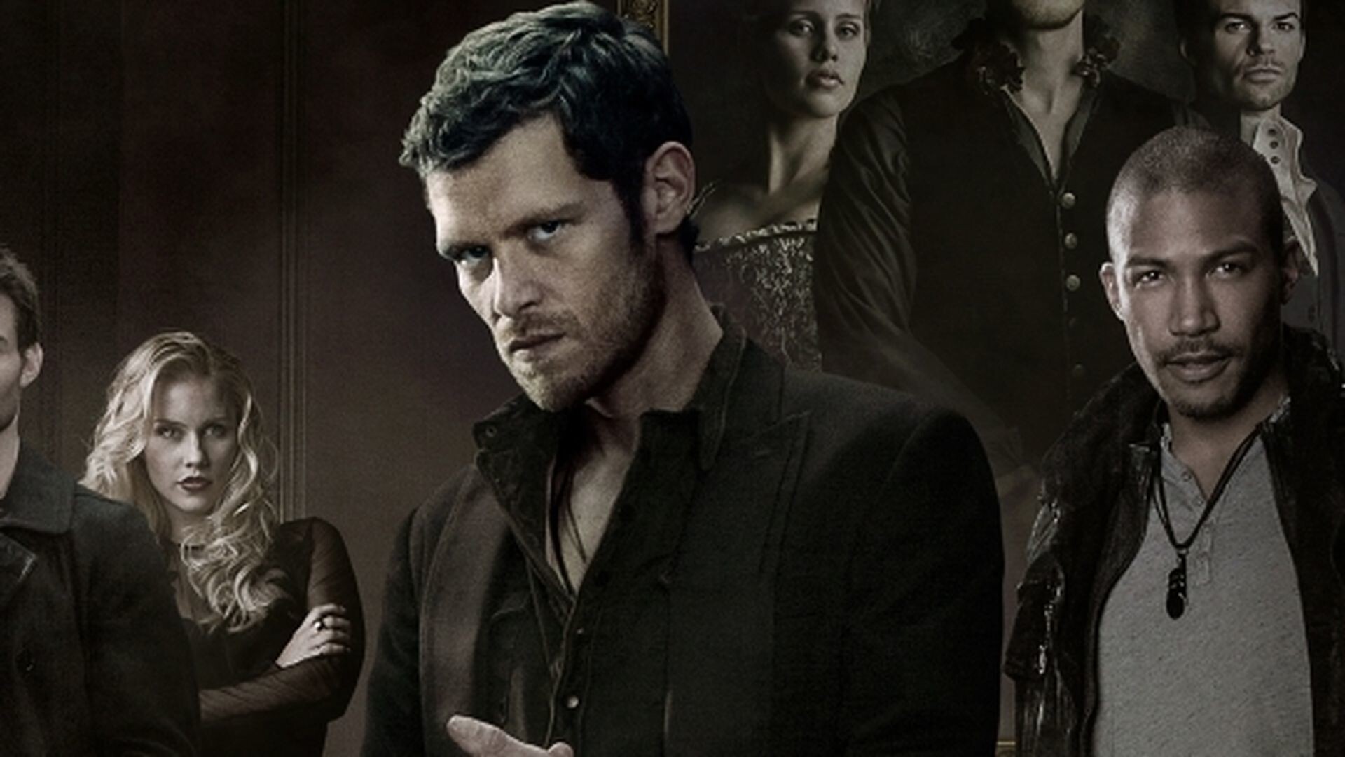 The Originals (TV Series): Klaus And Hope, Fantasy drama which centers around the Mikaelson siblings. 1920x1080 Full HD Background.