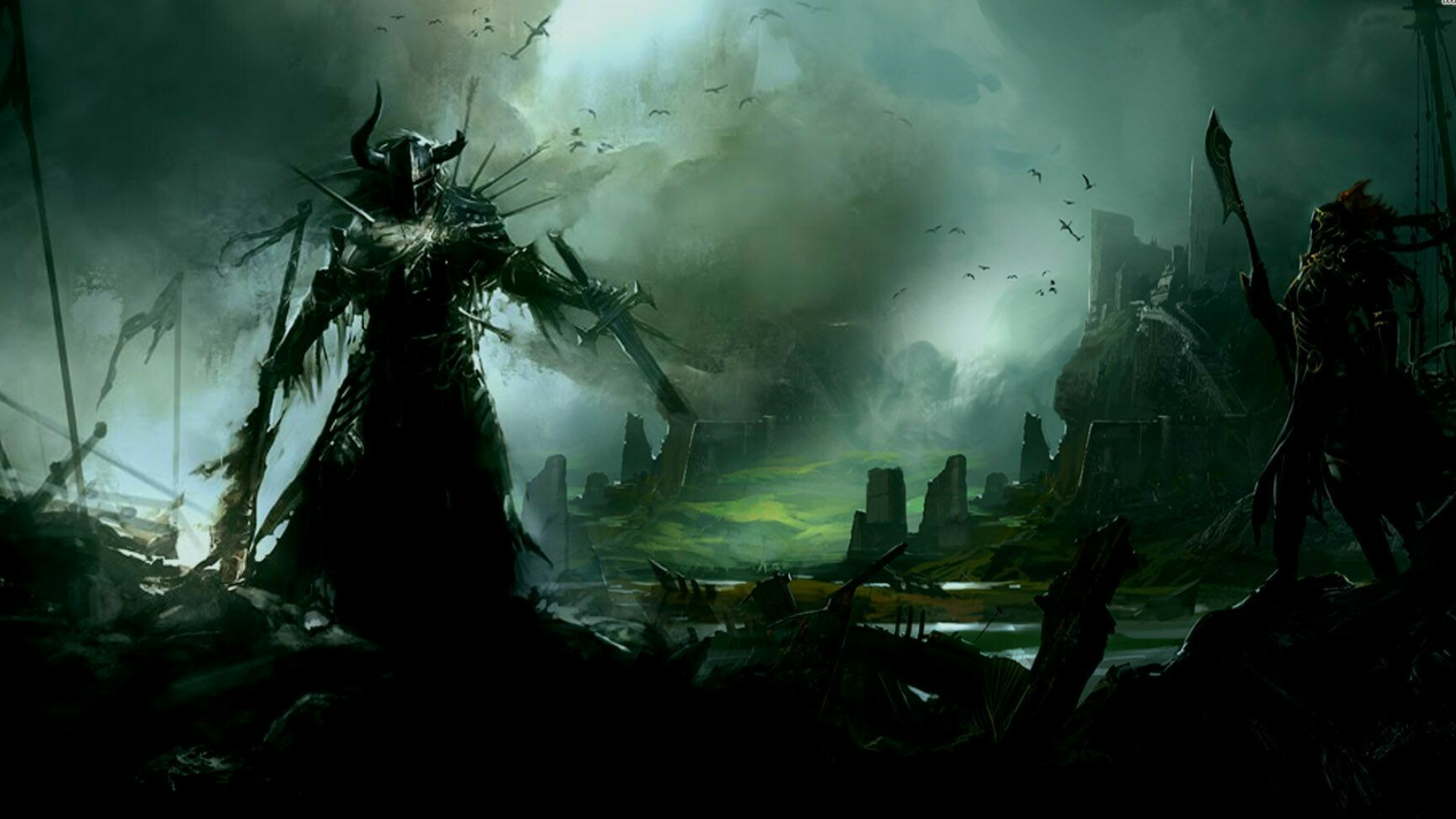 Guild Wars: The fourth major entry in the series, MMO genre. 1920x1080 Full HD Background.