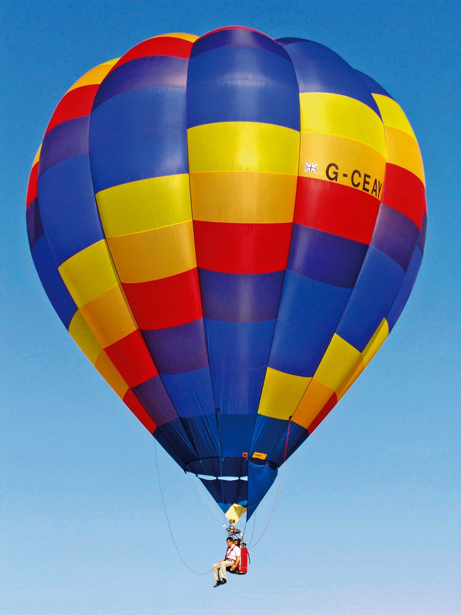 Hopper Ballooning: Cloudhopper sports in Great Britain, No basket flight, Air travel. 1540x2050 HD Wallpaper.