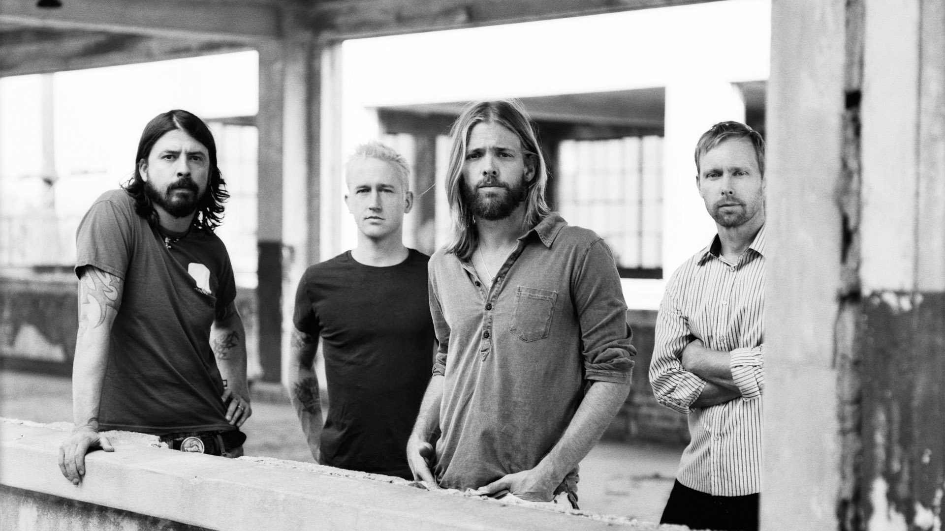 Foo Fighters: Released their sixth album, Echoes, Silence, Patience and Grace, 2007. 1920x1080 Full HD Wallpaper.