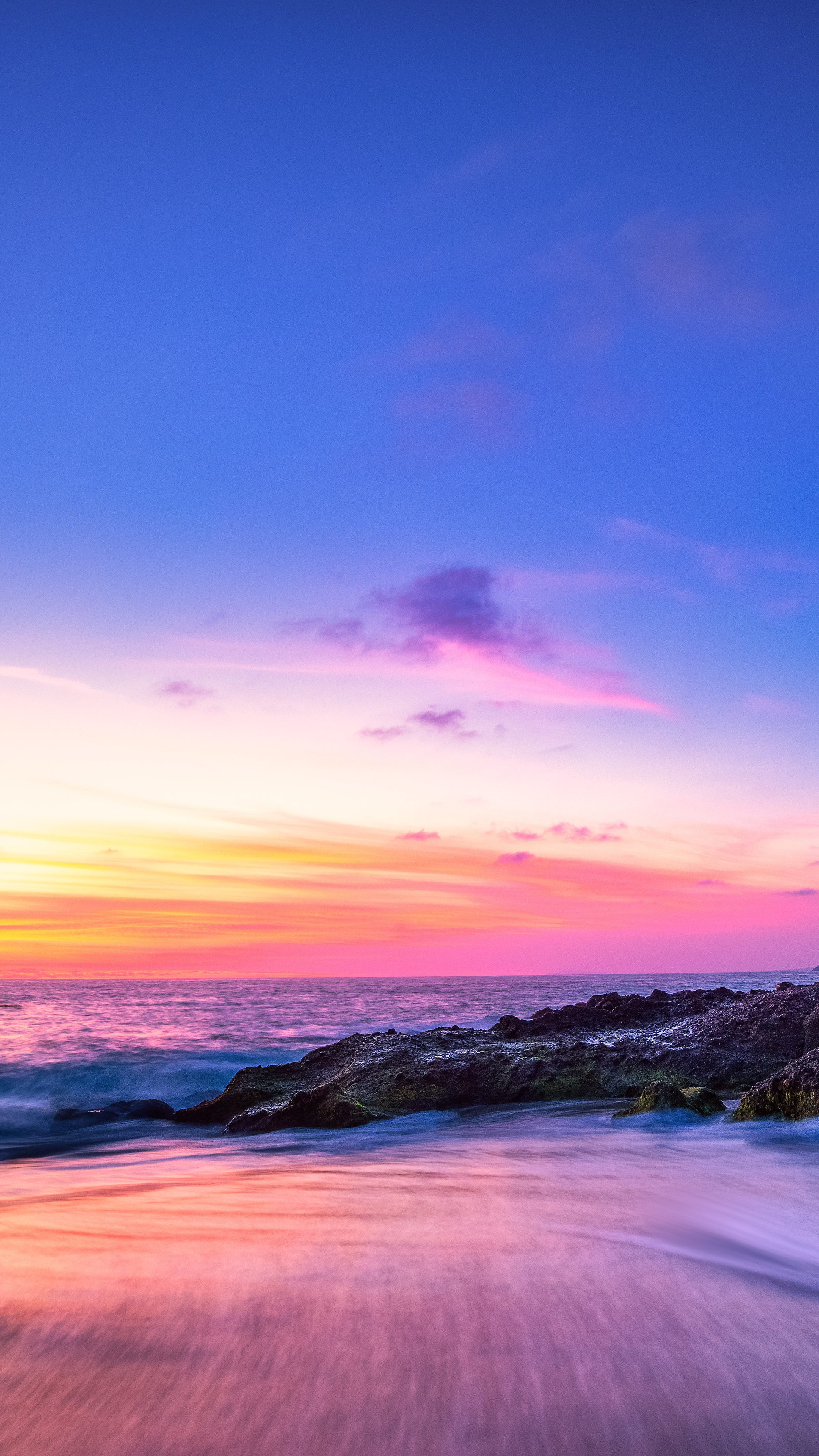 Laguna Beach, Seascape, Long exposure, 5k resolution, 2160x3840 4K Phone