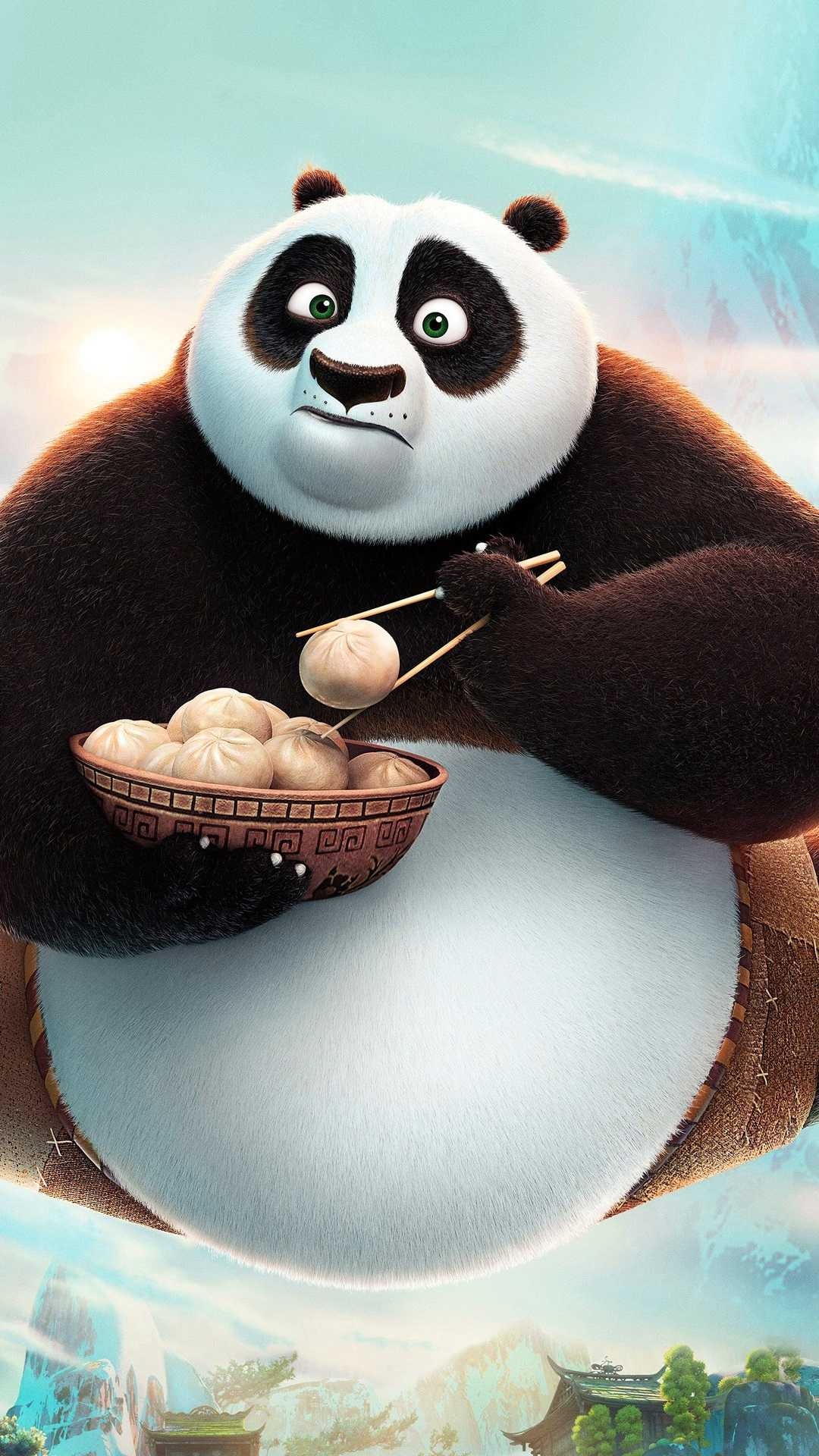 Kung Fu Panda 3, Animation, Wallpapers, 1080x1920 Full HD Phone